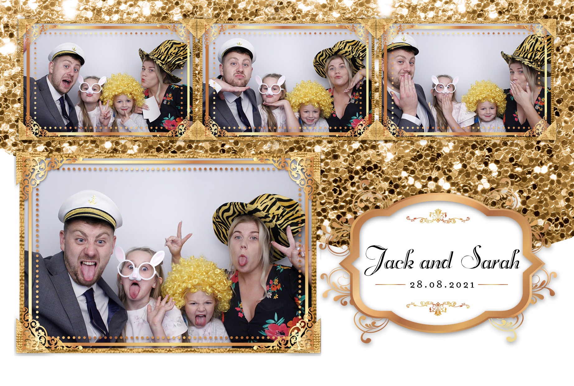 Jack and Sarah's Wedding  | View more photos from the event at gallery.myphotoboothexperience.co.uk/u/MyPhotoBoothExperienceLtd/Jack-and-Sarahs-Wedding