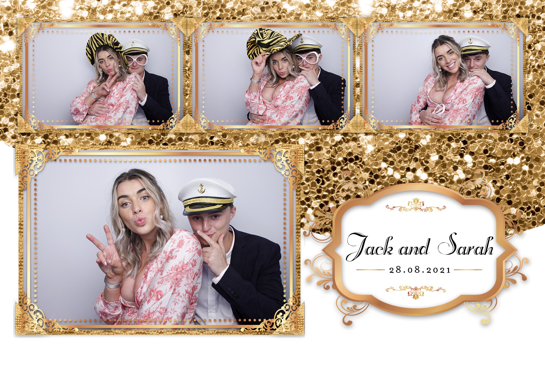 Jack and Sarah's Wedding  | View more photos from the event at gallery.myphotoboothexperience.co.uk/u/MyPhotoBoothExperienceLtd/Jack-and-Sarahs-Wedding