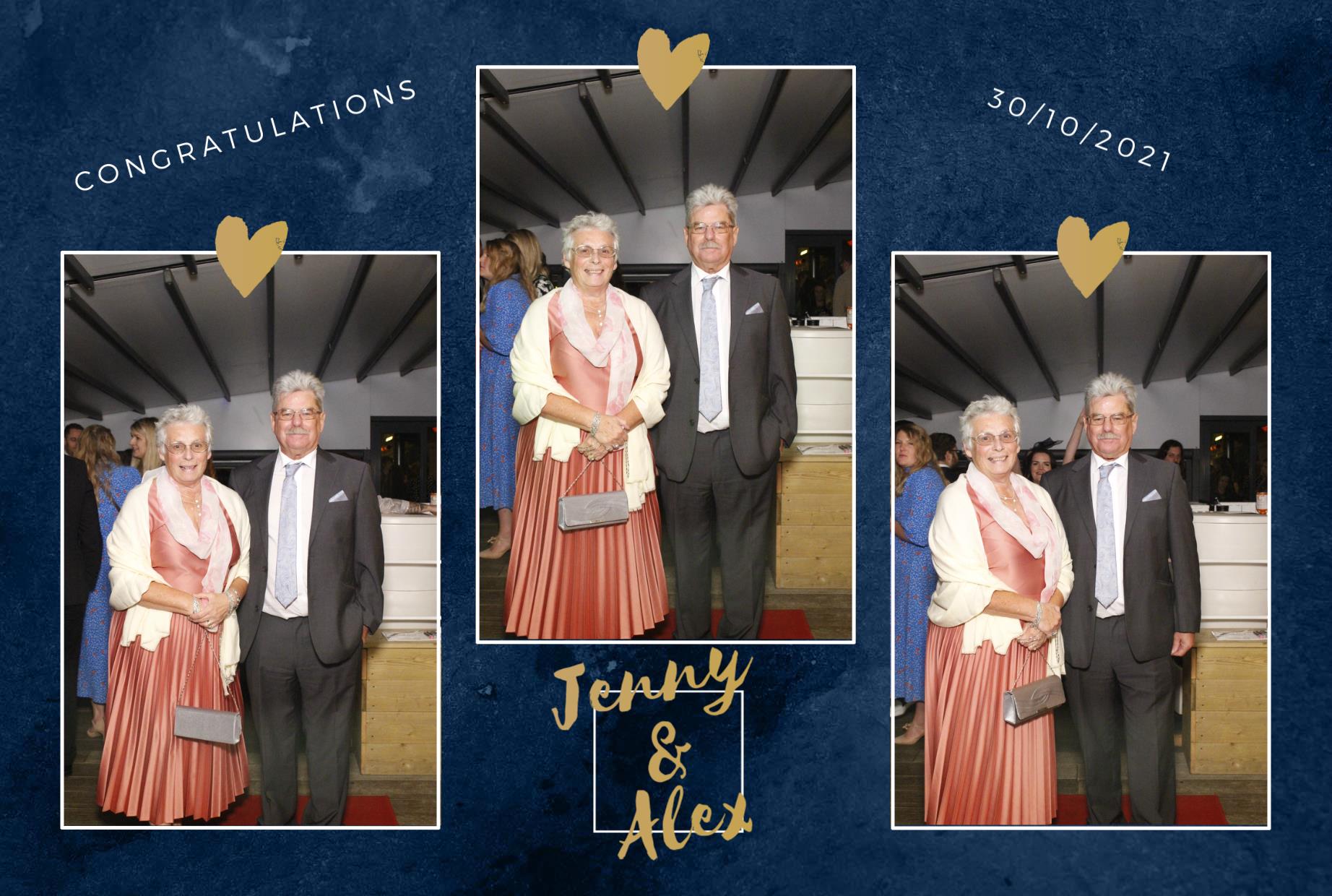 Jenny and Alex's Wedding  | View more photos from the event at gallery.myphotoboothexperience.co.uk/u/MyPhotoBoothExperienceLtd/Jenny-and-Alexs-Wedding