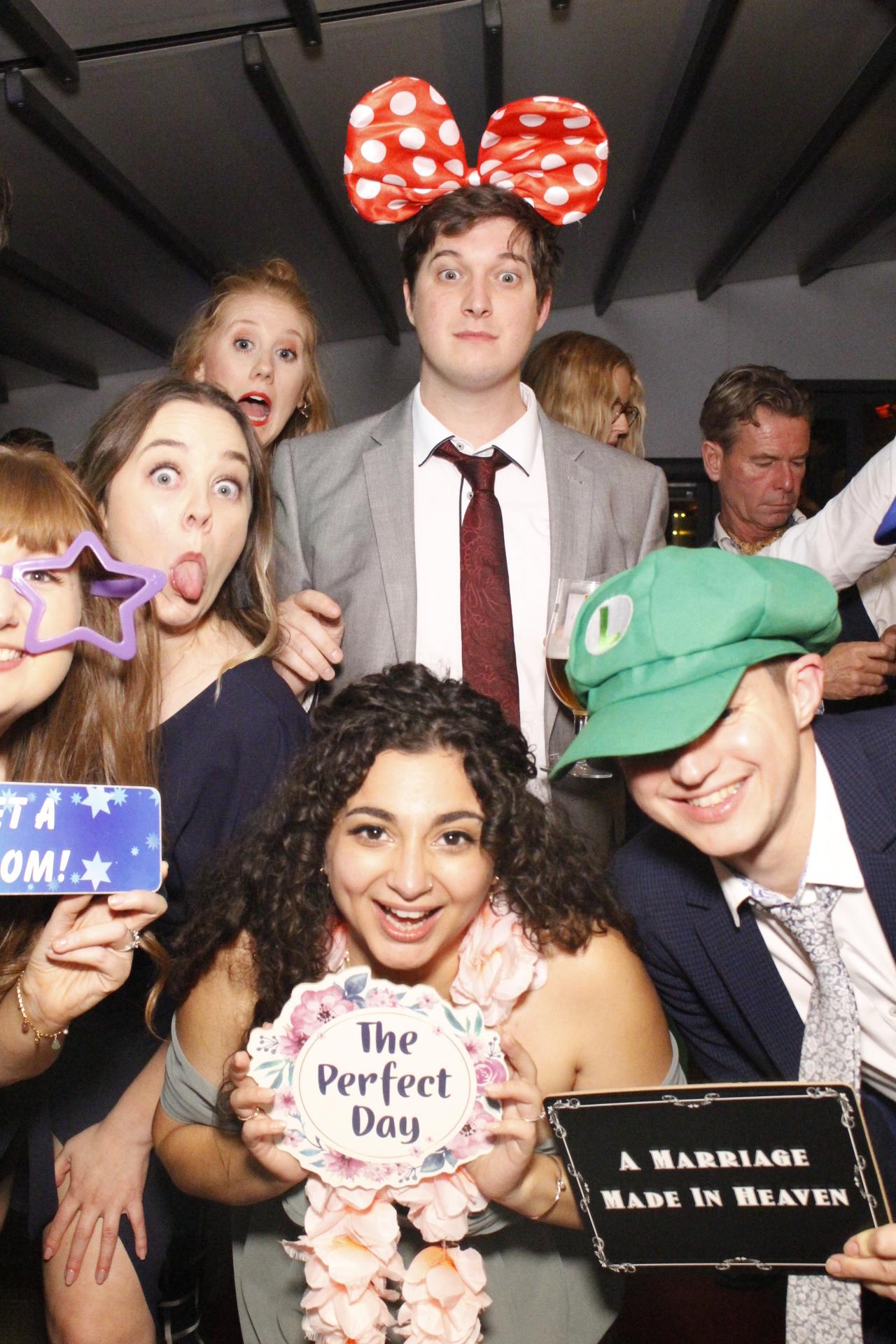 Jenny and Alex's Wedding  | View more photos from the event at gallery.myphotoboothexperience.co.uk/u/MyPhotoBoothExperienceLtd/Jenny-and-Alexs-Wedding