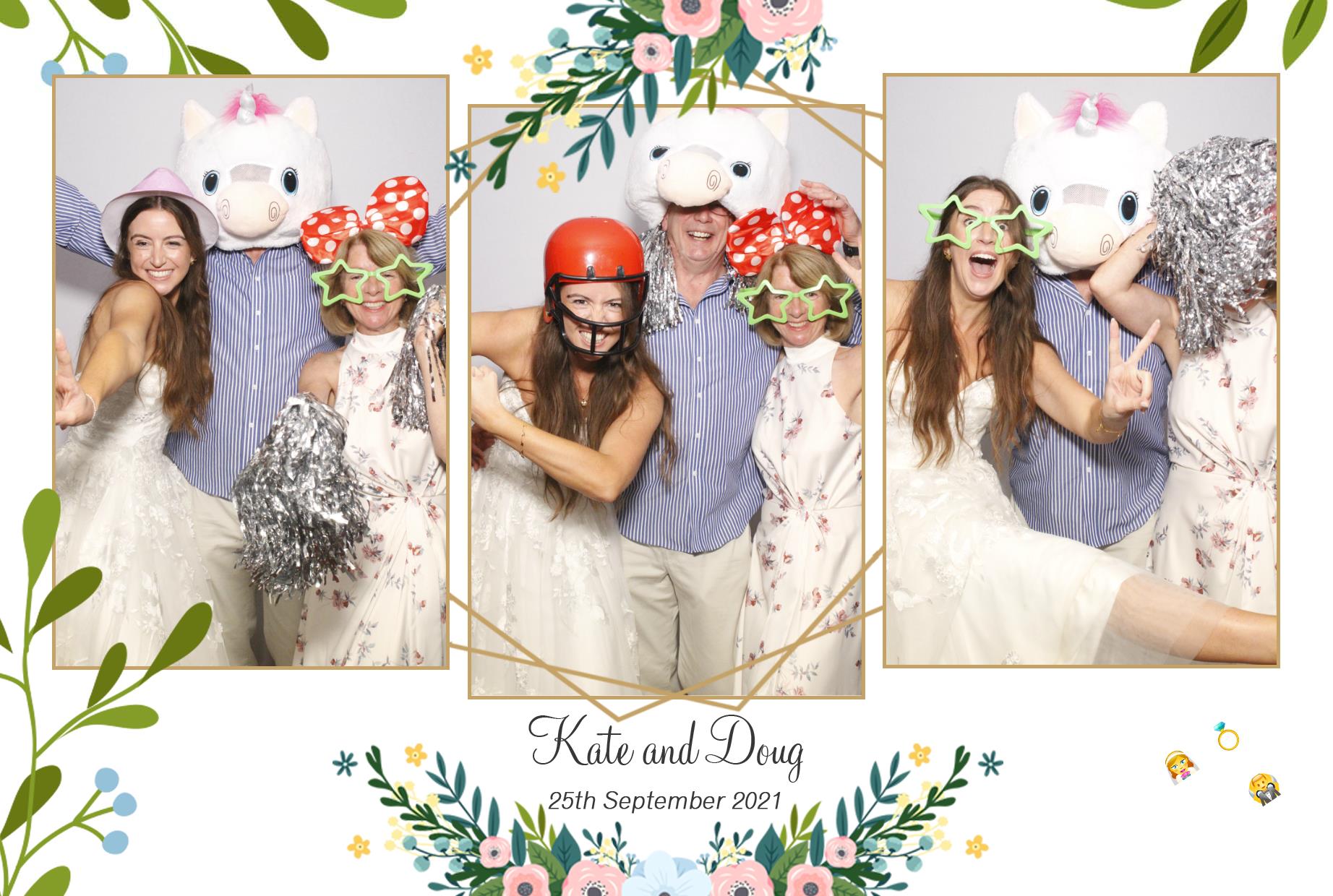 Kate and Doug's Wedding | View more photos from the event at gallery.myphotoboothexperience.co.uk/u/MyPhotoBoothExperienceLtd/Kate-and-Dougs-Wedding