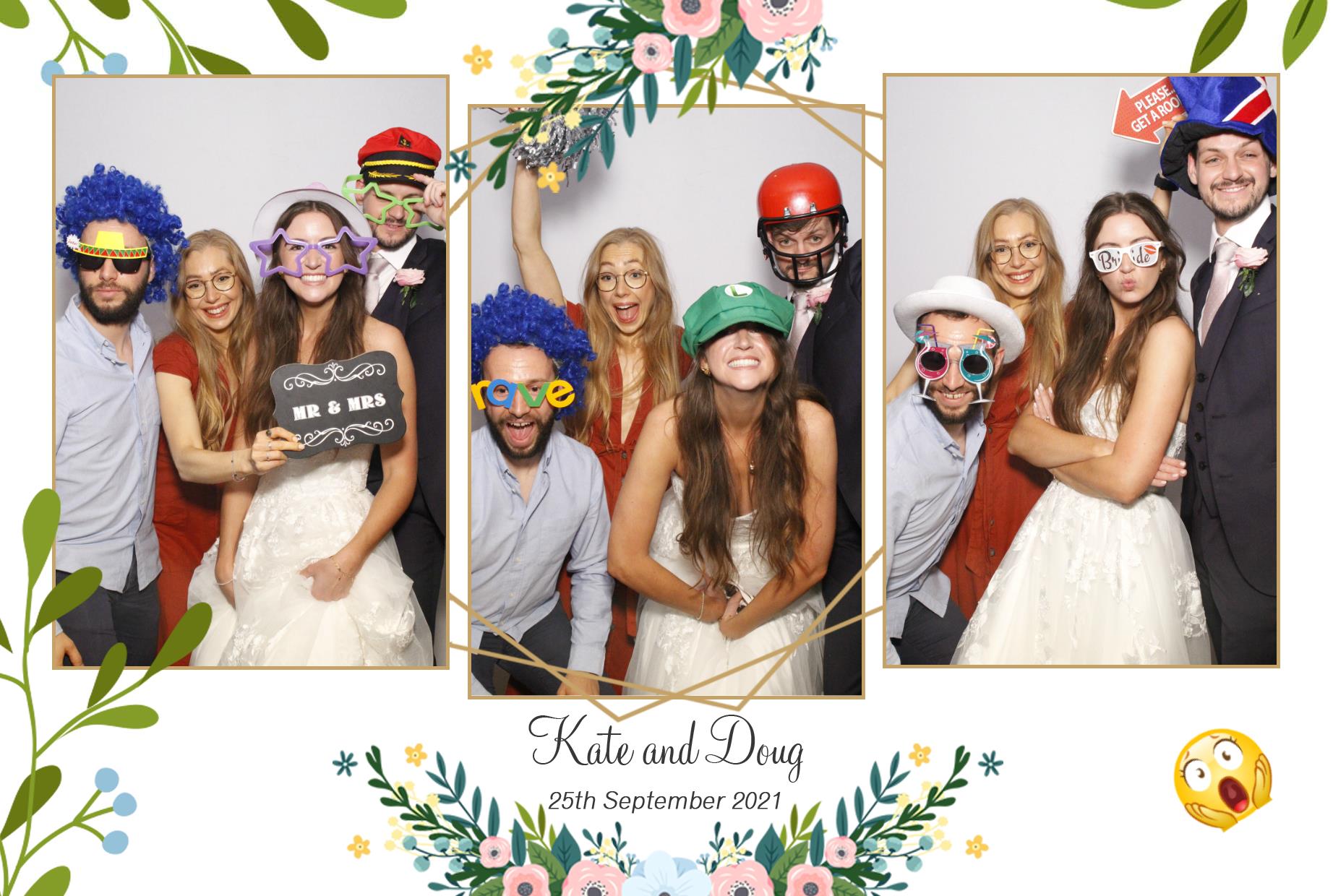Kate and Doug's Wedding | View more photos from the event at gallery.myphotoboothexperience.co.uk/u/MyPhotoBoothExperienceLtd/Kate-and-Dougs-Wedding