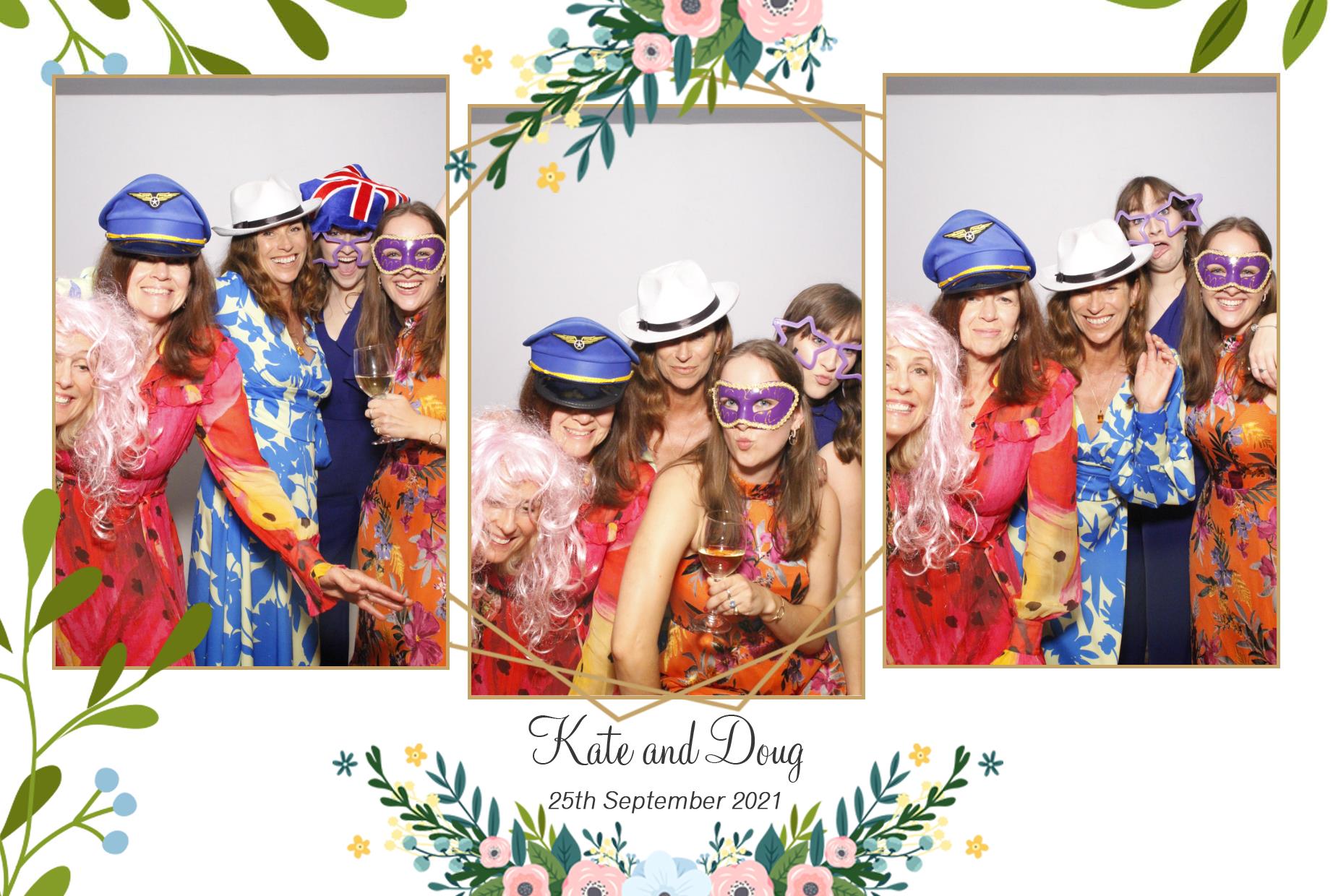 Kate and Doug's Wedding | View more photos from the event at gallery.myphotoboothexperience.co.uk/u/MyPhotoBoothExperienceLtd/Kate-and-Dougs-Wedding