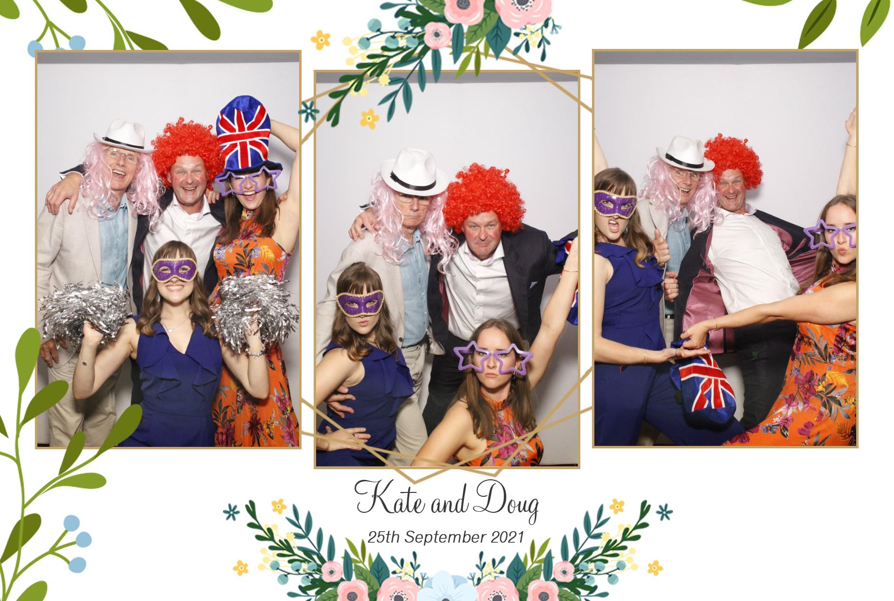 Kate and Doug's Wedding | View more photos from the event at gallery.myphotoboothexperience.co.uk/u/MyPhotoBoothExperienceLtd/Kate-and-Dougs-Wedding