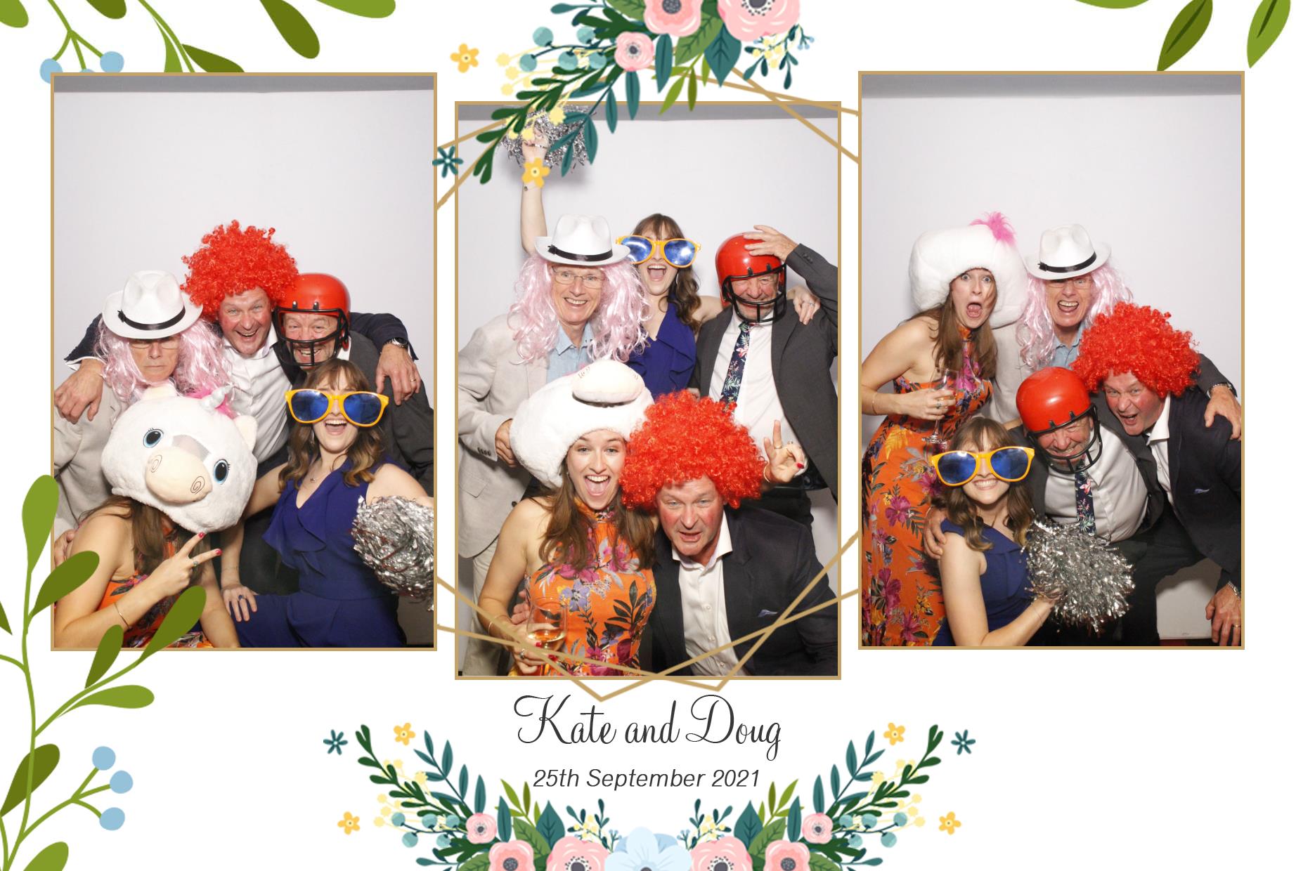 Kate and Doug's Wedding | View more photos from the event at gallery.myphotoboothexperience.co.uk/u/MyPhotoBoothExperienceLtd/Kate-and-Dougs-Wedding