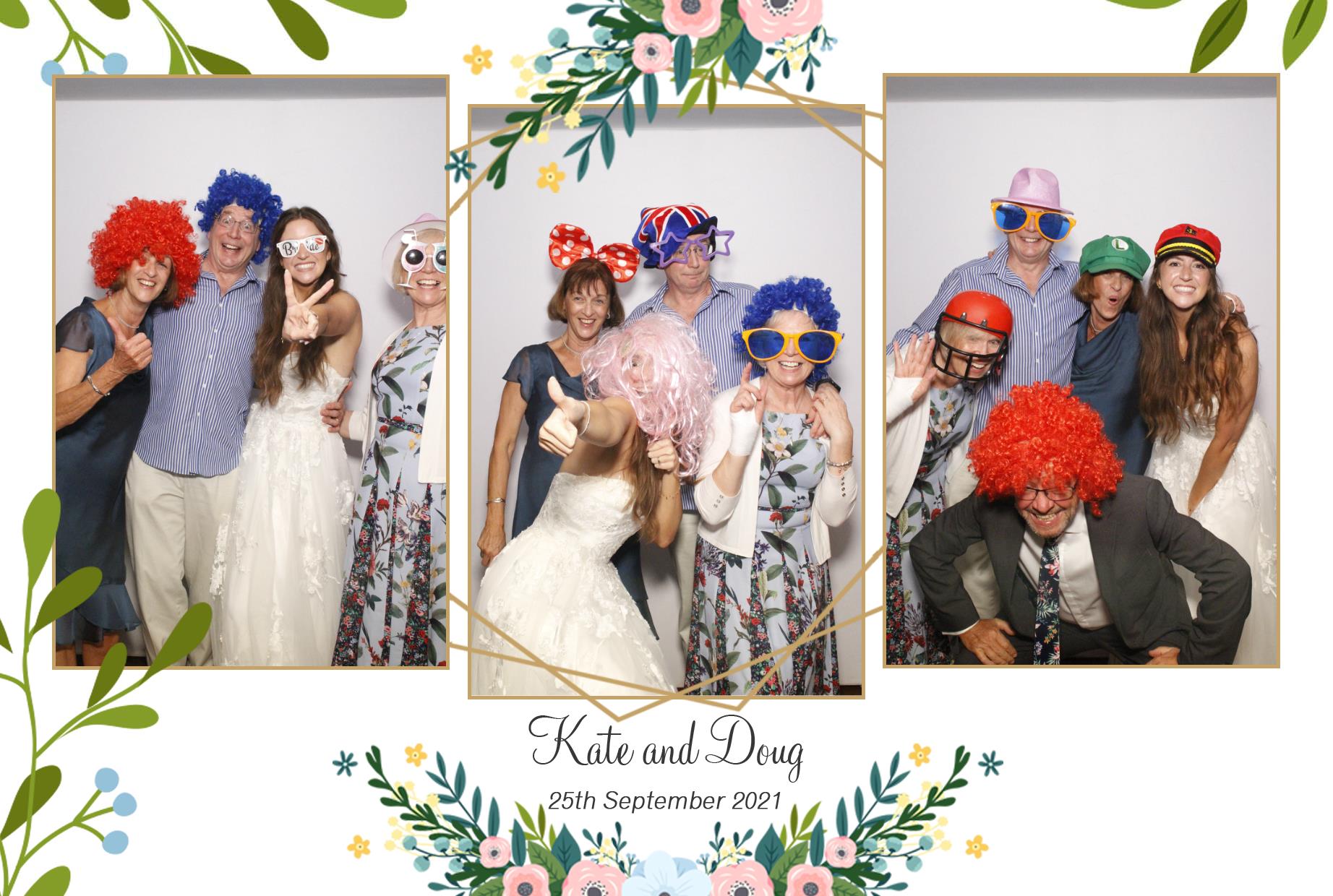 Kate and Doug's Wedding | View more photos from the event at gallery.myphotoboothexperience.co.uk/u/MyPhotoBoothExperienceLtd/Kate-and-Dougs-Wedding