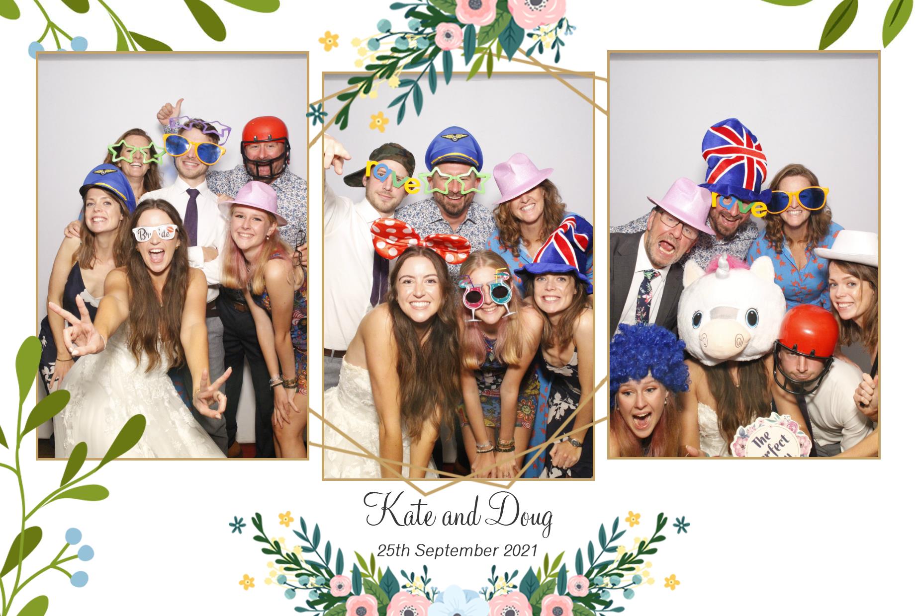 Kate and Doug's Wedding | View more photos from the event at gallery.myphotoboothexperience.co.uk/u/MyPhotoBoothExperienceLtd/Kate-and-Dougs-Wedding