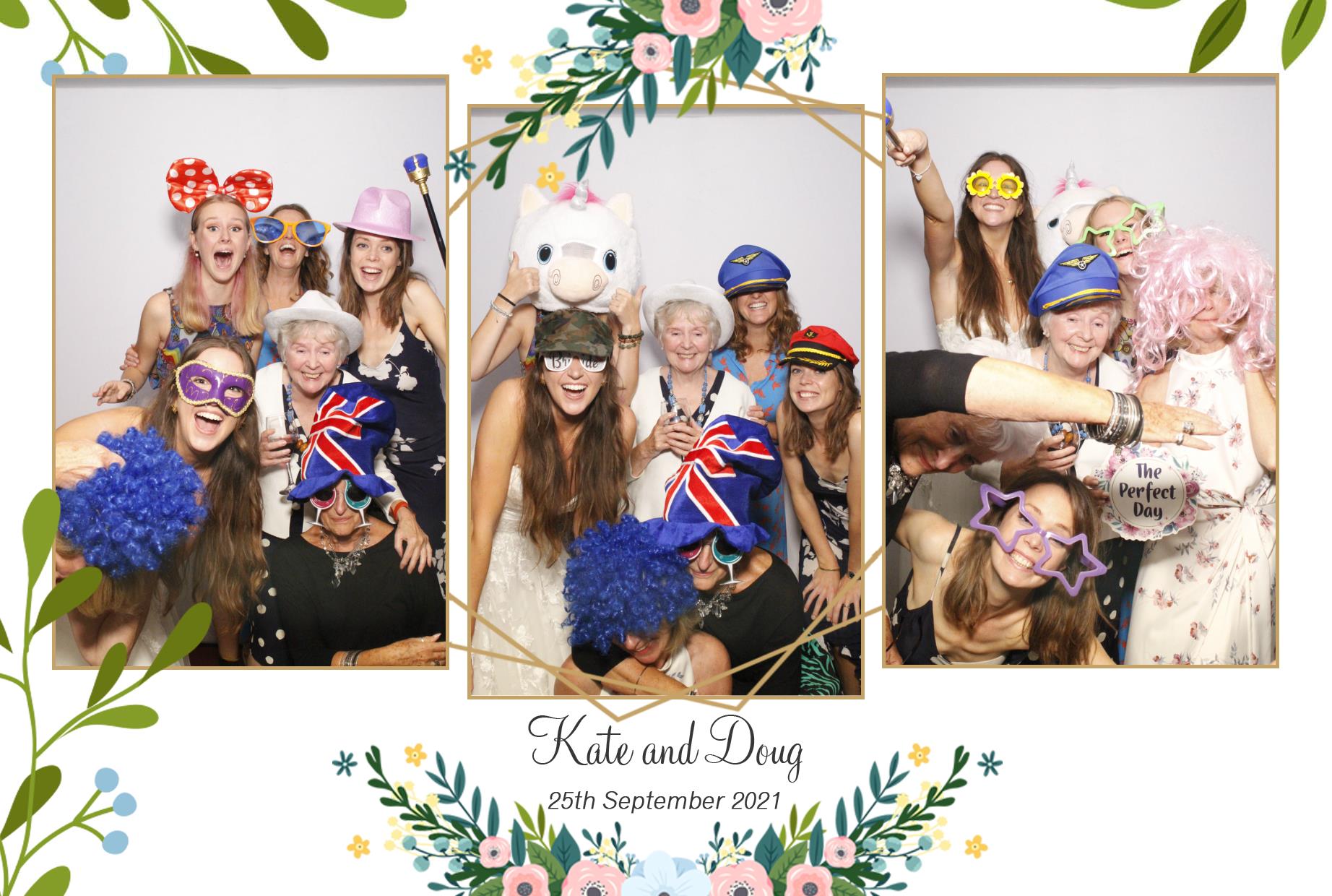 Kate and Doug's Wedding | View more photos from the event at gallery.myphotoboothexperience.co.uk/u/MyPhotoBoothExperienceLtd/Kate-and-Dougs-Wedding