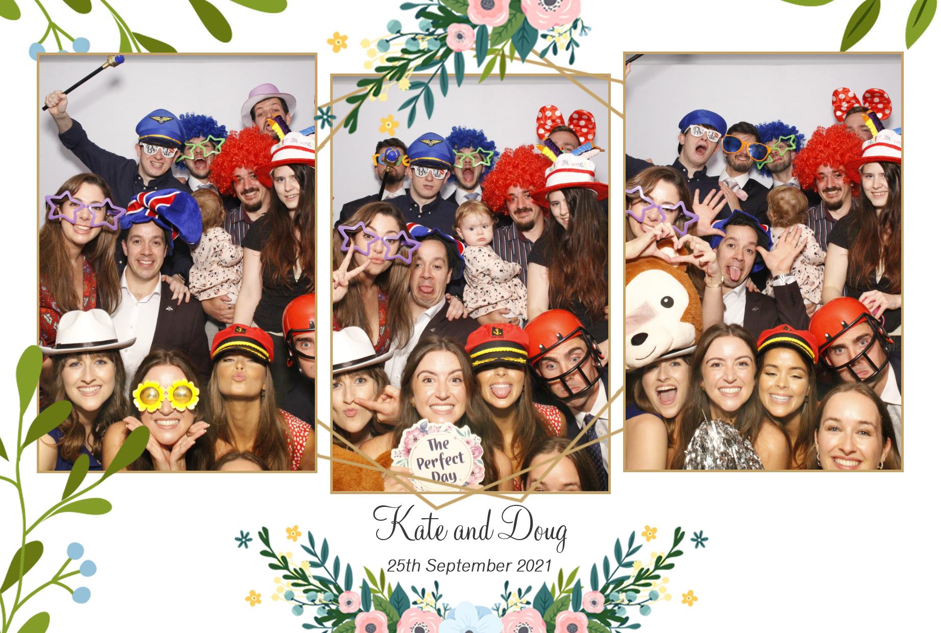 Kate and Doug's Wedding | View more photos from the event at gallery.myphotoboothexperience.co.uk/u/MyPhotoBoothExperienceLtd/Kate-and-Dougs-Wedding