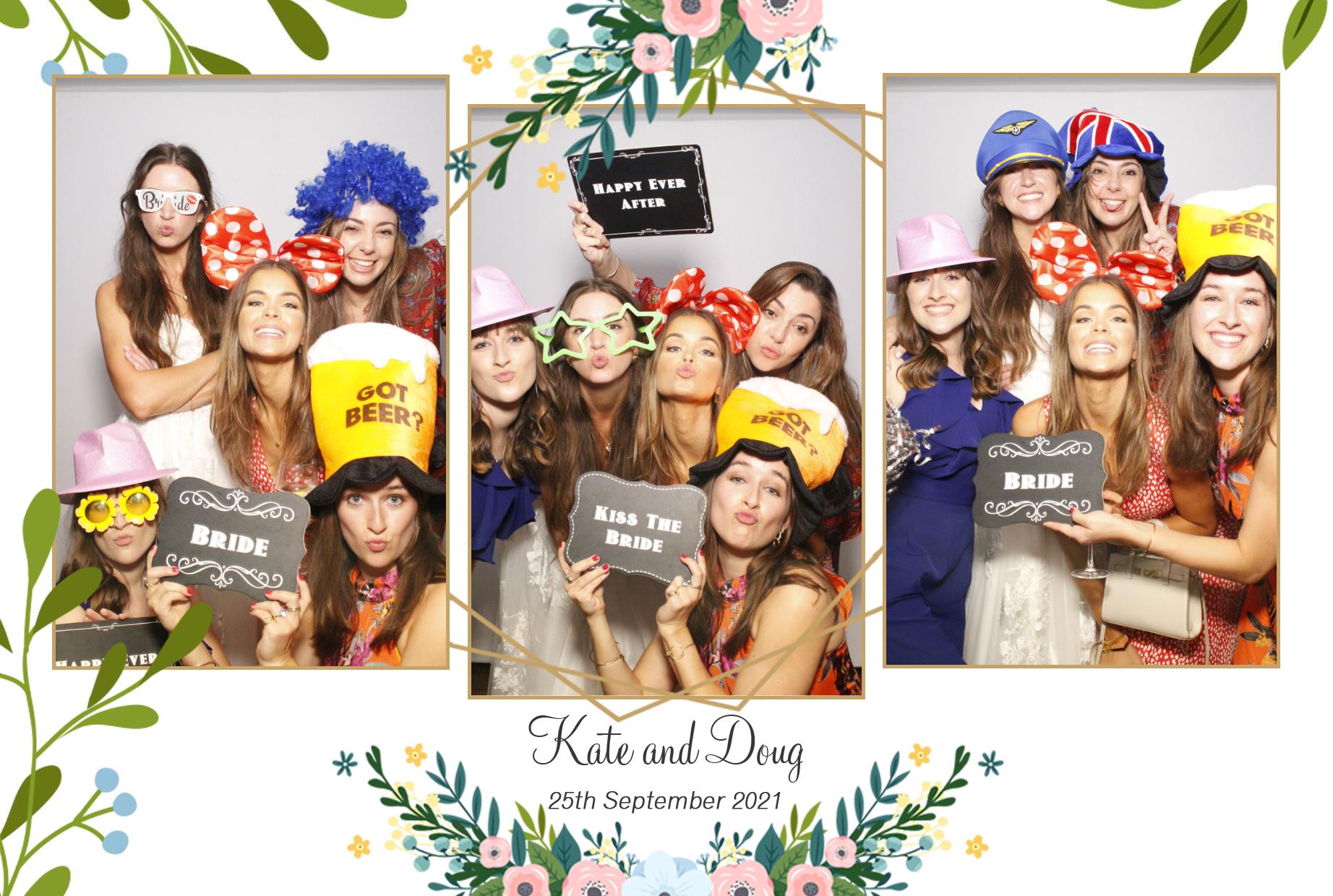 Kate and Doug's Wedding | View more photos from the event at gallery.myphotoboothexperience.co.uk/u/MyPhotoBoothExperienceLtd/Kate-and-Dougs-Wedding