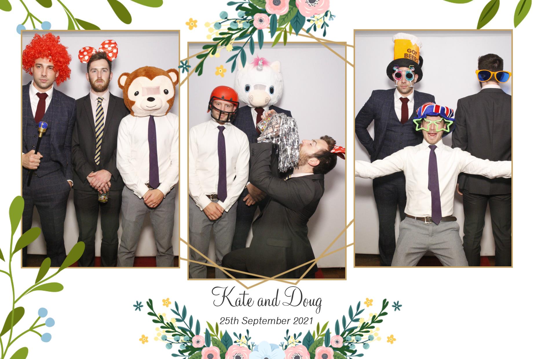 Kate and Doug's Wedding | View more photos from the event at gallery.myphotoboothexperience.co.uk/u/MyPhotoBoothExperienceLtd/Kate-and-Dougs-Wedding