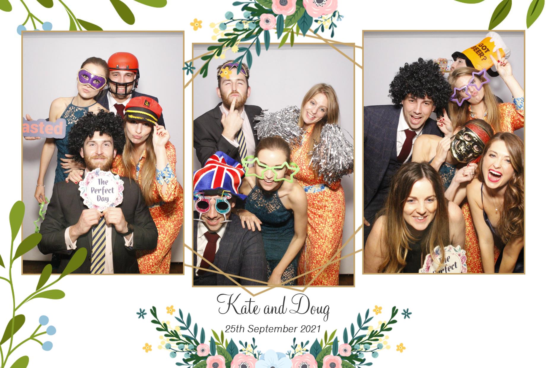 Kate and Doug's Wedding | View more photos from the event at gallery.myphotoboothexperience.co.uk/u/MyPhotoBoothExperienceLtd/Kate-and-Dougs-Wedding