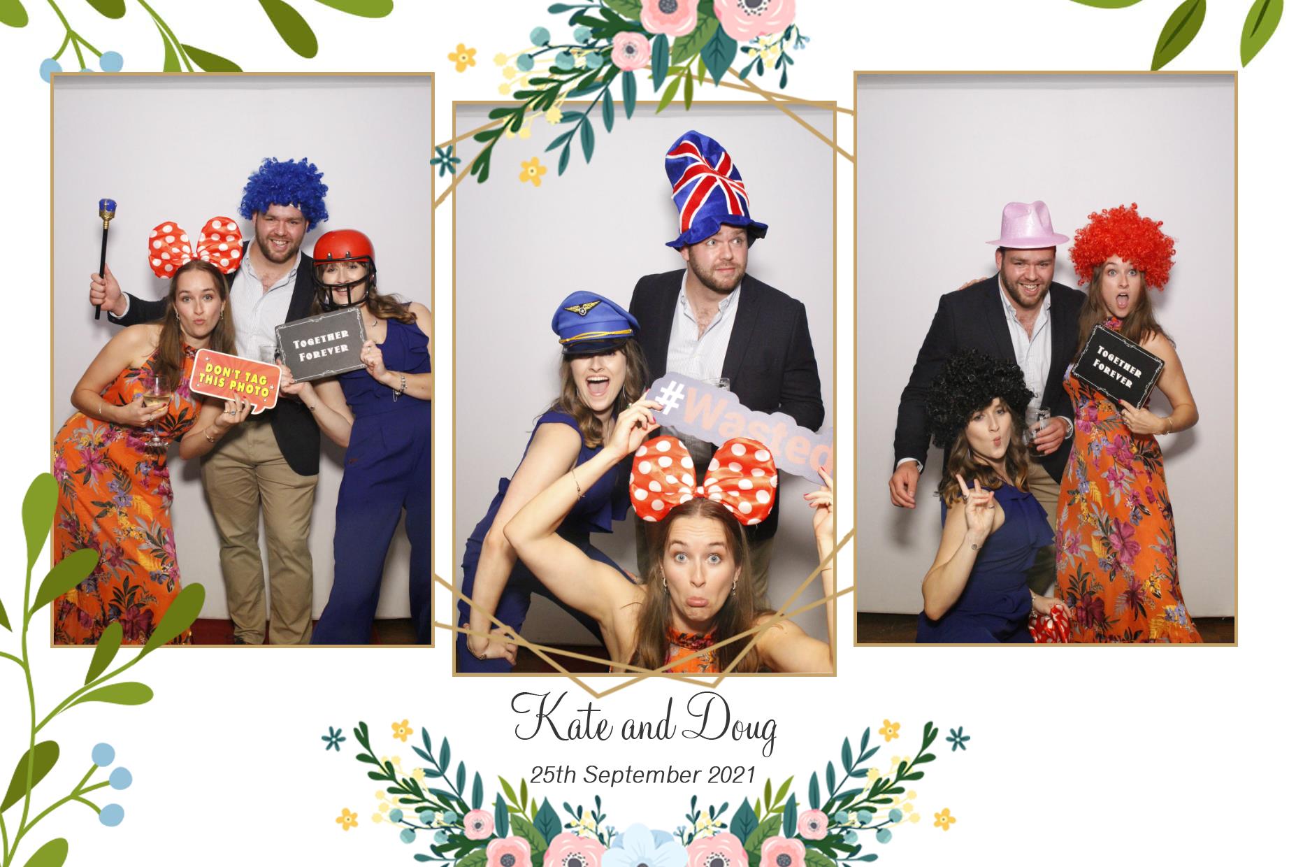 Kate and Doug's Wedding | View more photos from the event at gallery.myphotoboothexperience.co.uk/u/MyPhotoBoothExperienceLtd/Kate-and-Dougs-Wedding