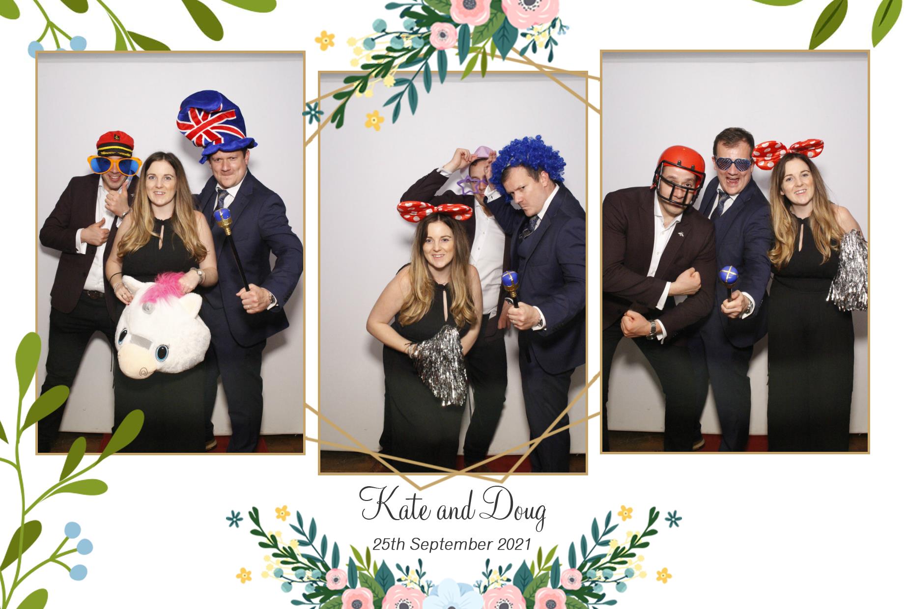 Kate and Doug's Wedding | View more photos from the event at gallery.myphotoboothexperience.co.uk/u/MyPhotoBoothExperienceLtd/Kate-and-Dougs-Wedding