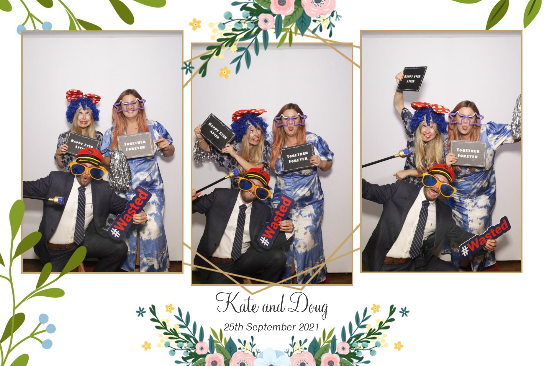 Kate and Doug's Wedding | View more photos from the event at gallery.myphotoboothexperience.co.uk/u/MyPhotoBoothExperienceLtd/Kate-and-Dougs-Wedding
