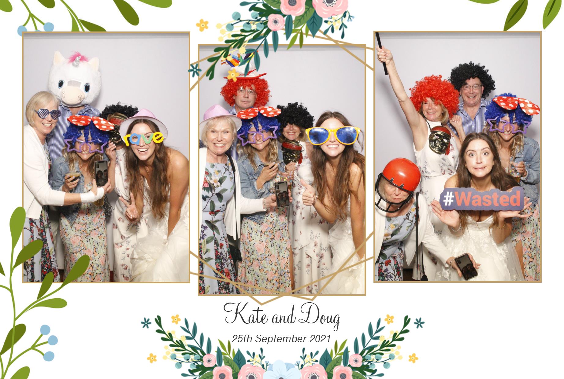 Kate and Doug's Wedding | View more photos from the event at gallery.myphotoboothexperience.co.uk/u/MyPhotoBoothExperienceLtd/Kate-and-Dougs-Wedding