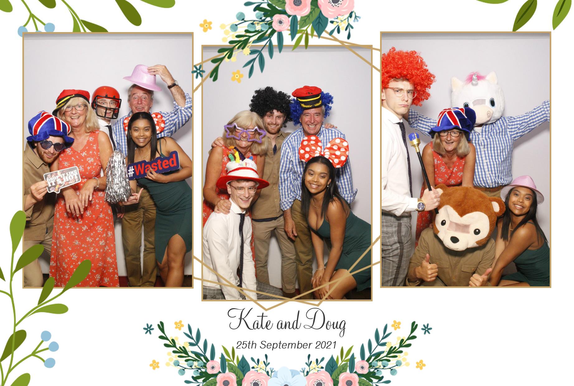 Kate and Doug's Wedding | View more photos from the event at gallery.myphotoboothexperience.co.uk/u/MyPhotoBoothExperienceLtd/Kate-and-Dougs-Wedding