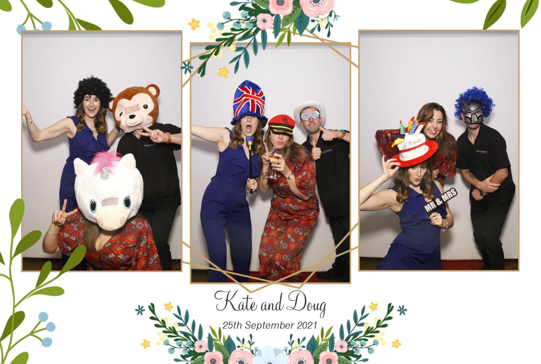 Kate and Doug's Wedding | View more photos from the event at gallery.myphotoboothexperience.co.uk/u/MyPhotoBoothExperienceLtd/Kate-and-Dougs-Wedding