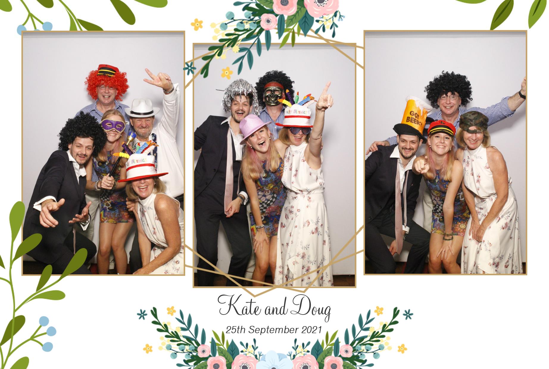Kate and Doug's Wedding | View more photos from the event at gallery.myphotoboothexperience.co.uk/u/MyPhotoBoothExperienceLtd/Kate-and-Dougs-Wedding