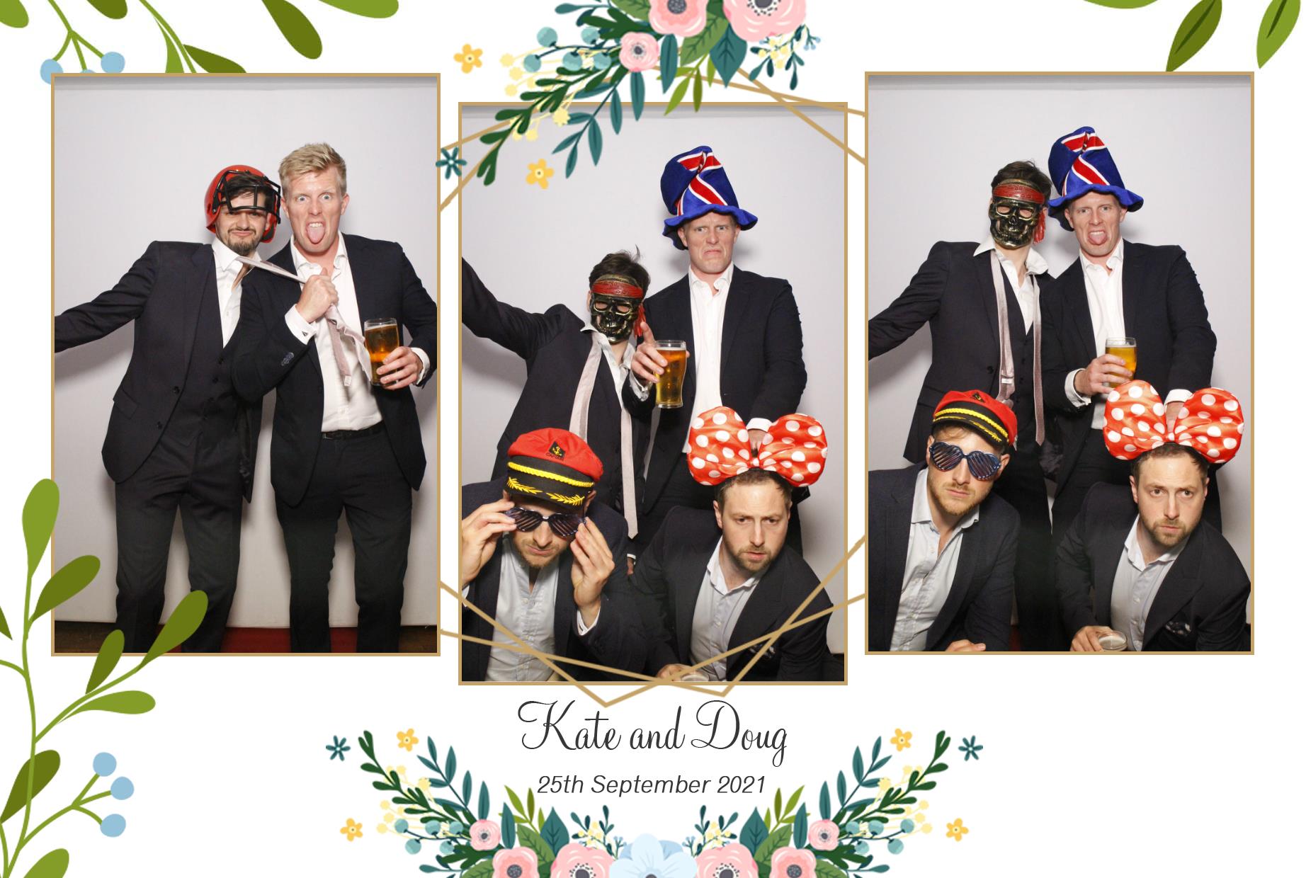 Kate and Doug's Wedding | View more photos from the event at gallery.myphotoboothexperience.co.uk/u/MyPhotoBoothExperienceLtd/Kate-and-Dougs-Wedding