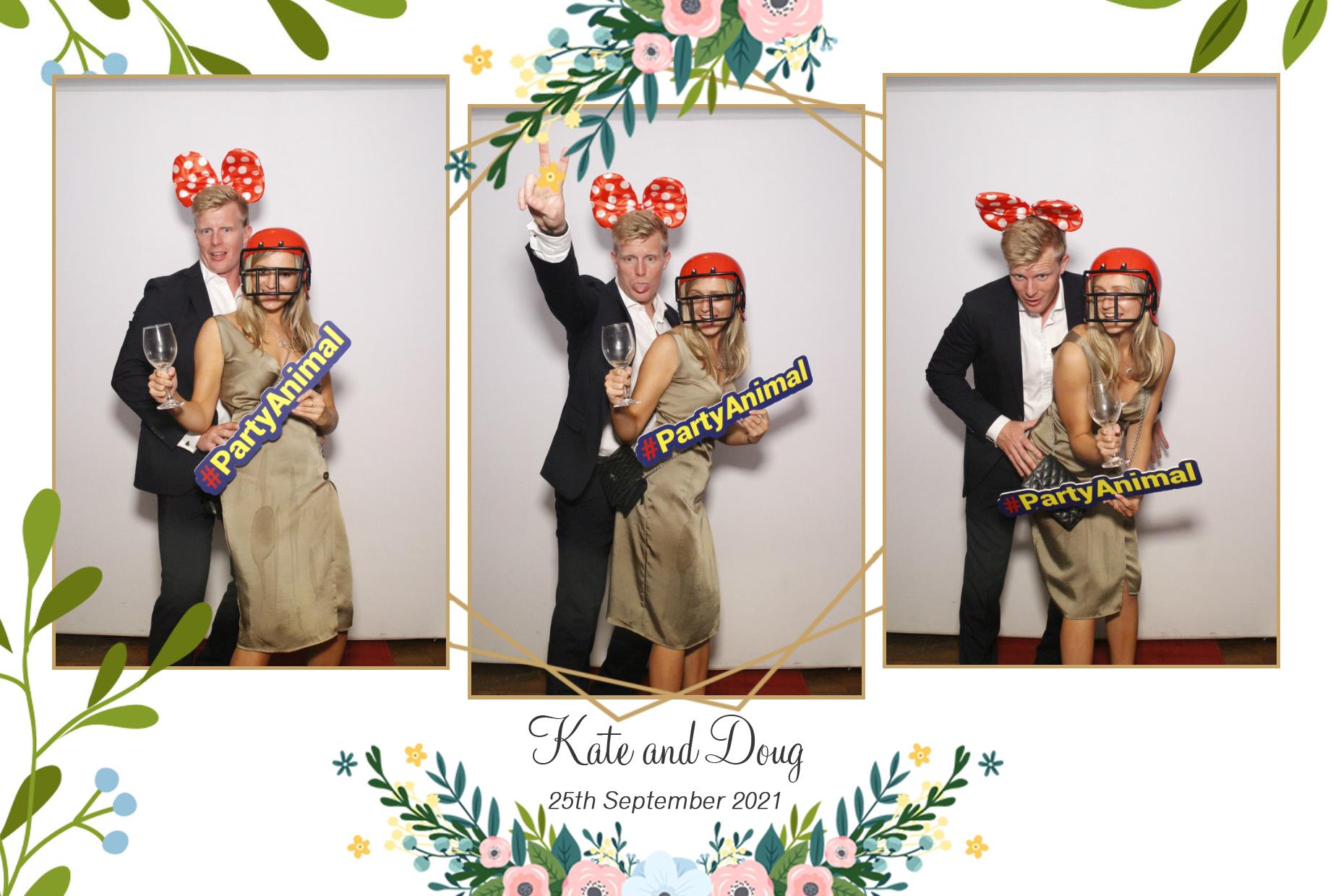 Kate and Doug's Wedding | View more photos from the event at gallery.myphotoboothexperience.co.uk/u/MyPhotoBoothExperienceLtd/Kate-and-Dougs-Wedding