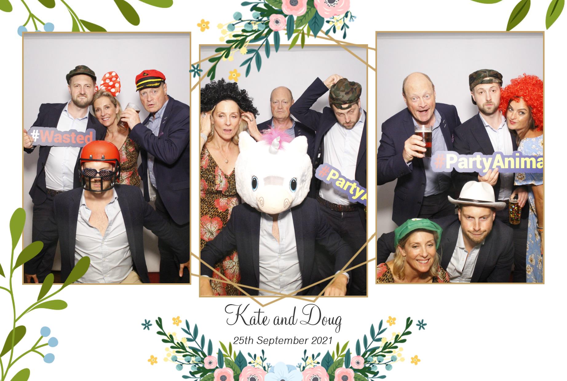 Kate and Doug's Wedding | View more photos from the event at gallery.myphotoboothexperience.co.uk/u/MyPhotoBoothExperienceLtd/Kate-and-Dougs-Wedding