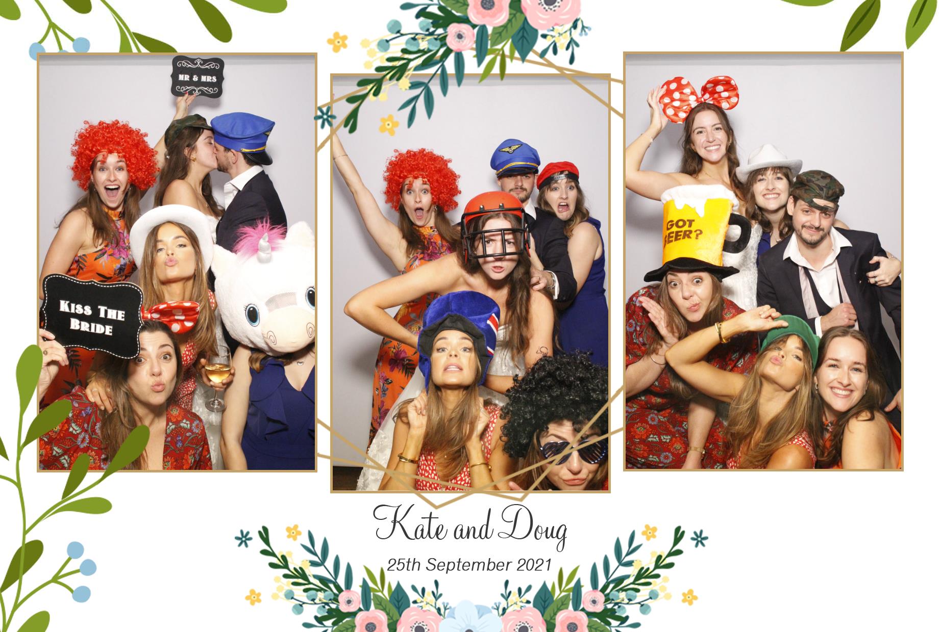 Kate and Doug's Wedding | View more photos from the event at gallery.myphotoboothexperience.co.uk/u/MyPhotoBoothExperienceLtd/Kate-and-Dougs-Wedding