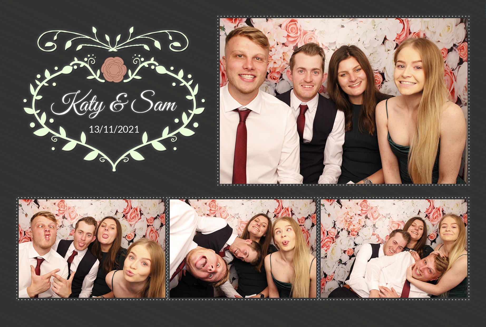 Katy & Sam's Wedding | View more photos from the event at gallery.myphotoboothexperience.co.uk/u/MyPhotoBoothExperienceLtd/Katy-Sams-Wedding