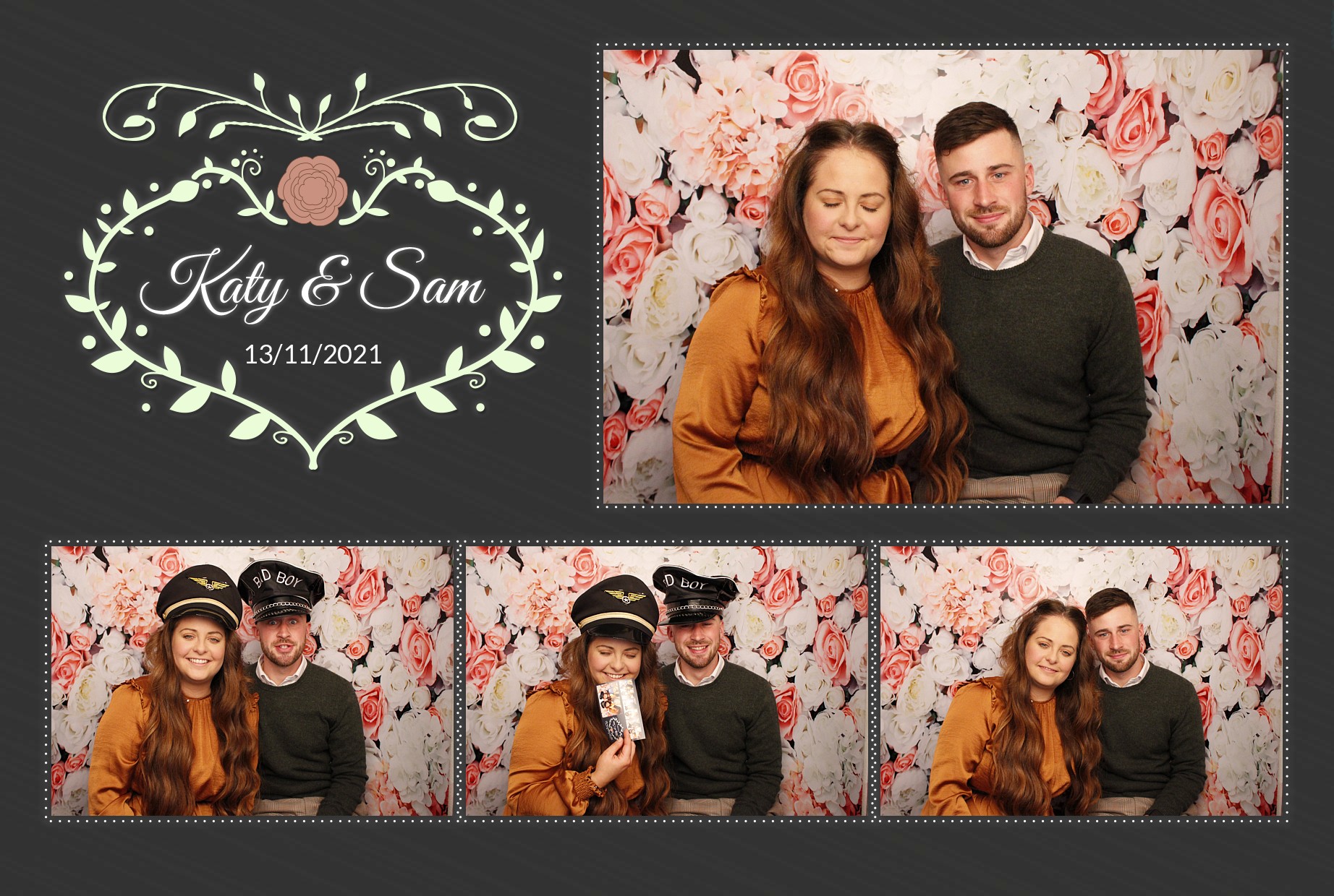 Katy & Sam's Wedding | View more photos from the event at gallery.myphotoboothexperience.co.uk/u/MyPhotoBoothExperienceLtd/Katy-Sams-Wedding
