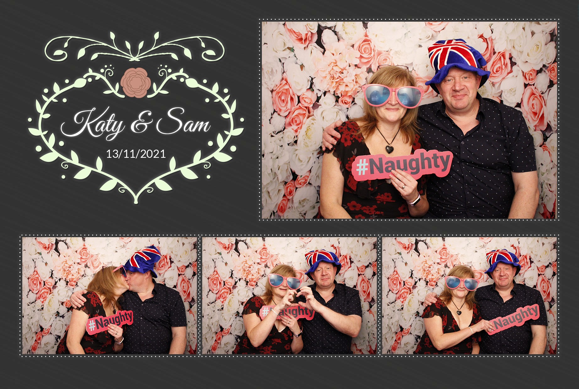 Katy & Sam's Wedding | View more photos from the event at gallery.myphotoboothexperience.co.uk/u/MyPhotoBoothExperienceLtd/Katy-Sams-Wedding