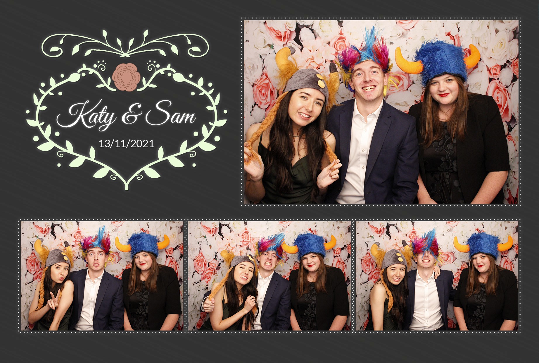 Katy & Sam's Wedding | View more photos from the event at gallery.myphotoboothexperience.co.uk/u/MyPhotoBoothExperienceLtd/Katy-Sams-Wedding