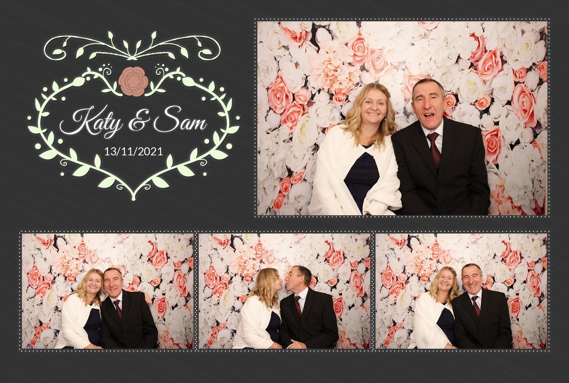 Katy & Sam's Wedding | View more photos from the event at gallery.myphotoboothexperience.co.uk/u/MyPhotoBoothExperienceLtd/Katy-Sams-Wedding