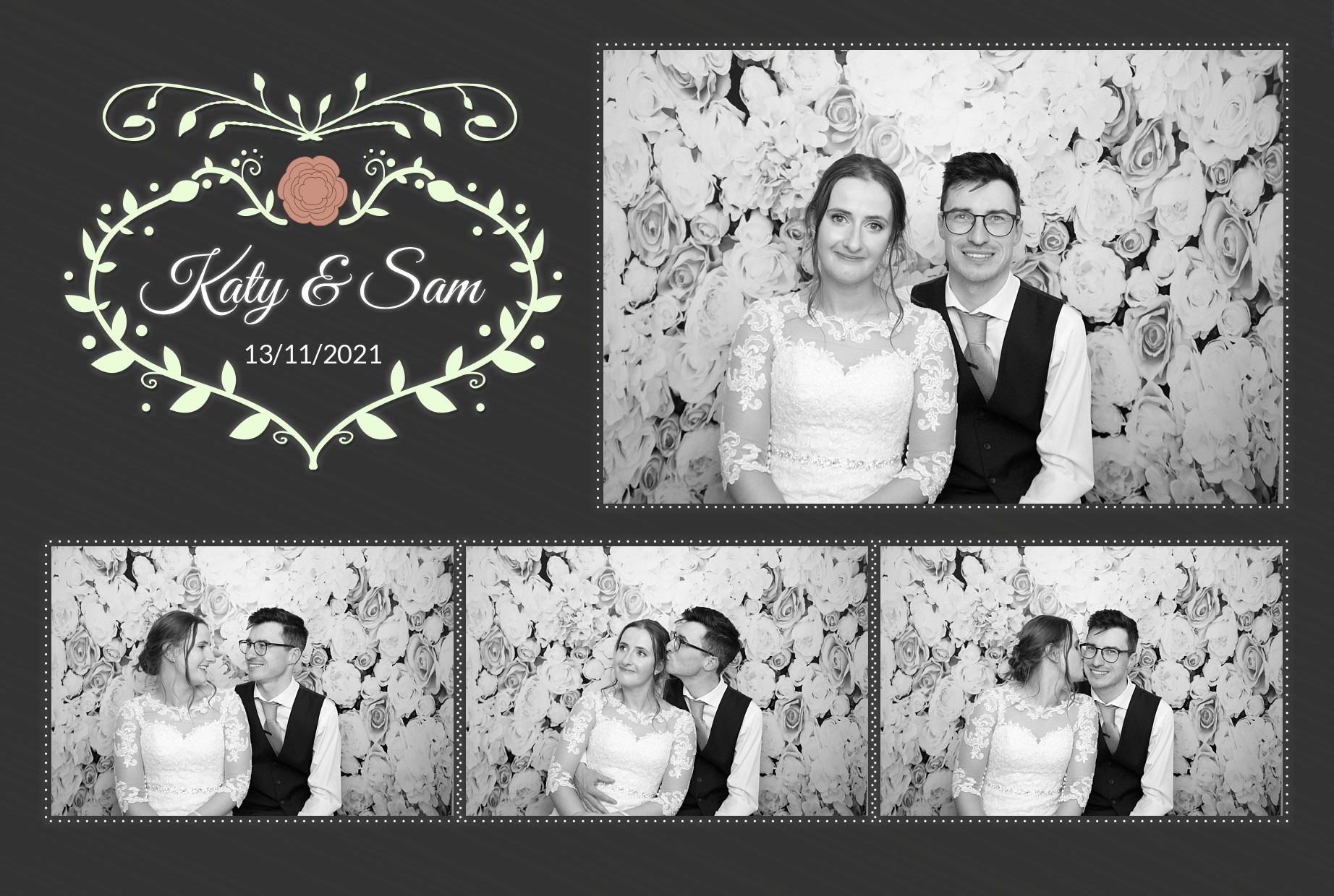 Katy & Sam's Wedding | View more photos from the event at gallery.myphotoboothexperience.co.uk/u/MyPhotoBoothExperienceLtd/Katy-Sams-Wedding