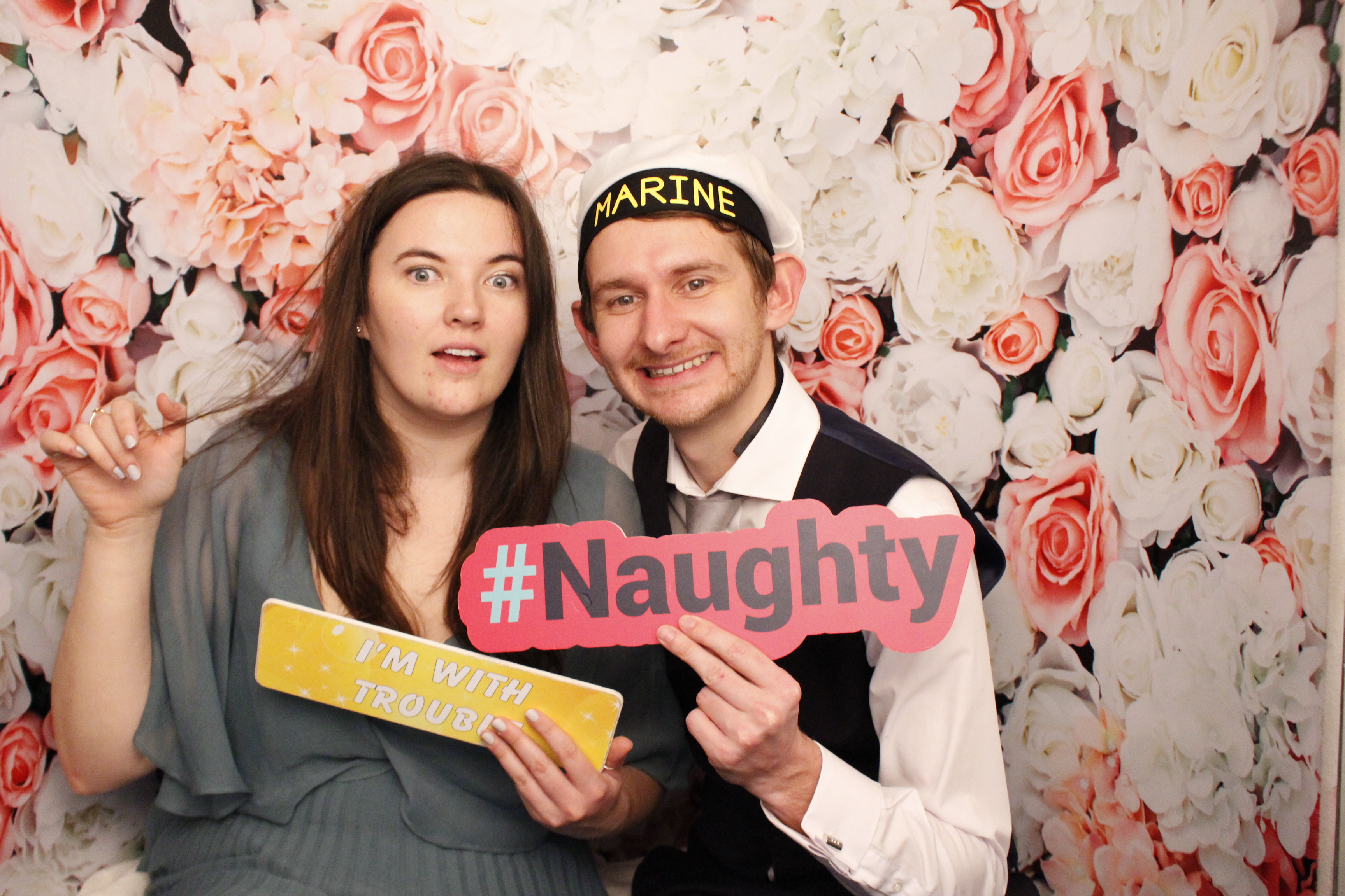 Katy & Sam's Wedding | View more photos from the event at gallery.myphotoboothexperience.co.uk/u/MyPhotoBoothExperienceLtd/Katy-Sams-Wedding
