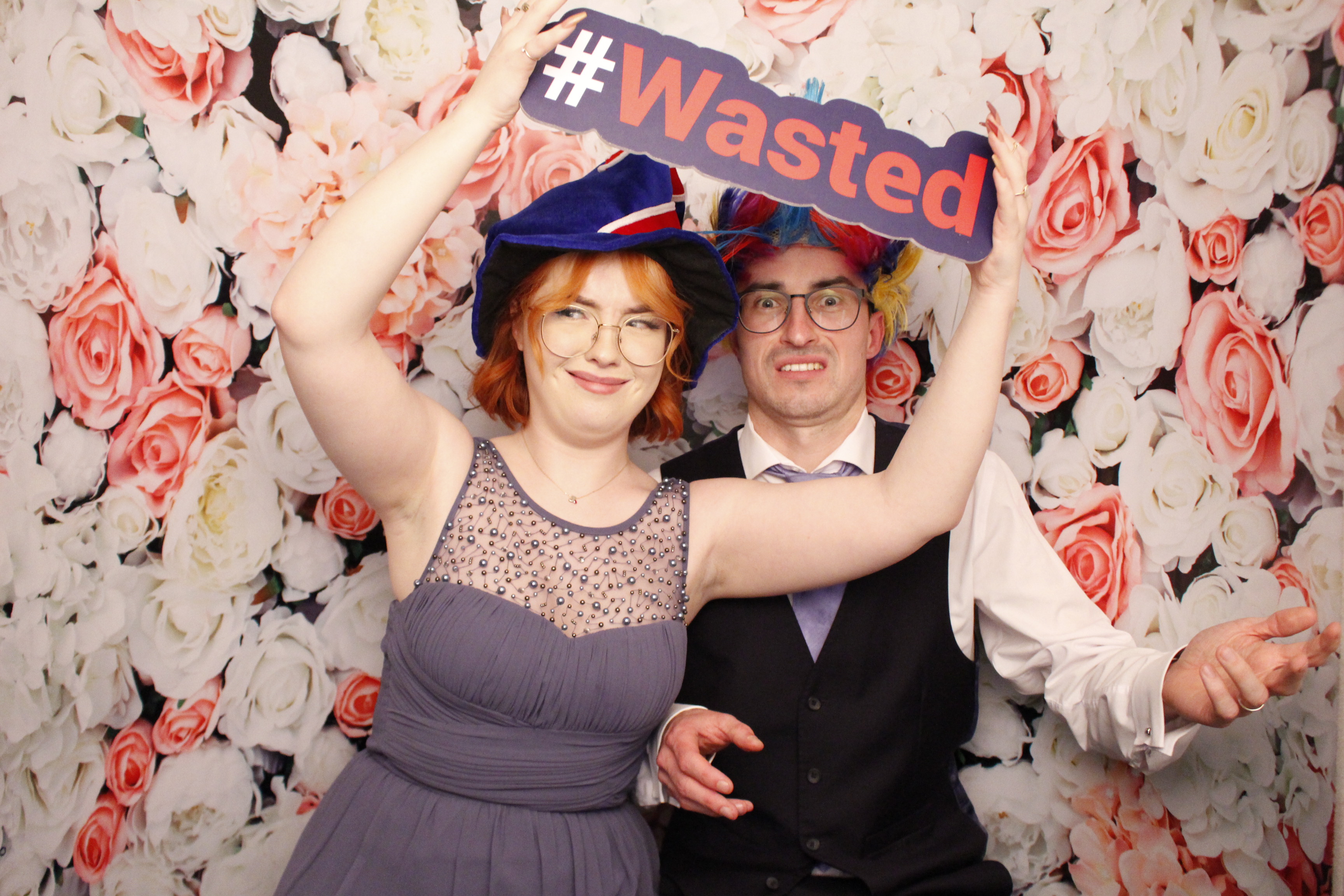 Katy & Sam's Wedding | View more photos from the event at gallery.myphotoboothexperience.co.uk/u/MyPhotoBoothExperienceLtd/Katy-Sams-Wedding