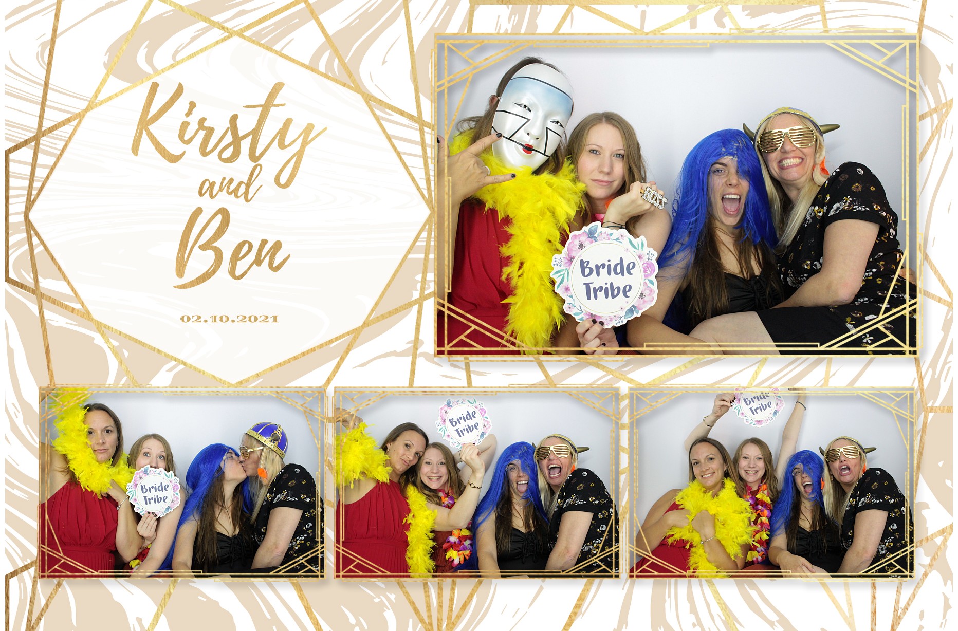 Kirsty and Ben's Wedding  | View more photos from the event at gallery.myphotoboothexperience.co.uk/u/MyPhotoBoothExperienceLtd/Kirsty-and-Bens-Wedding