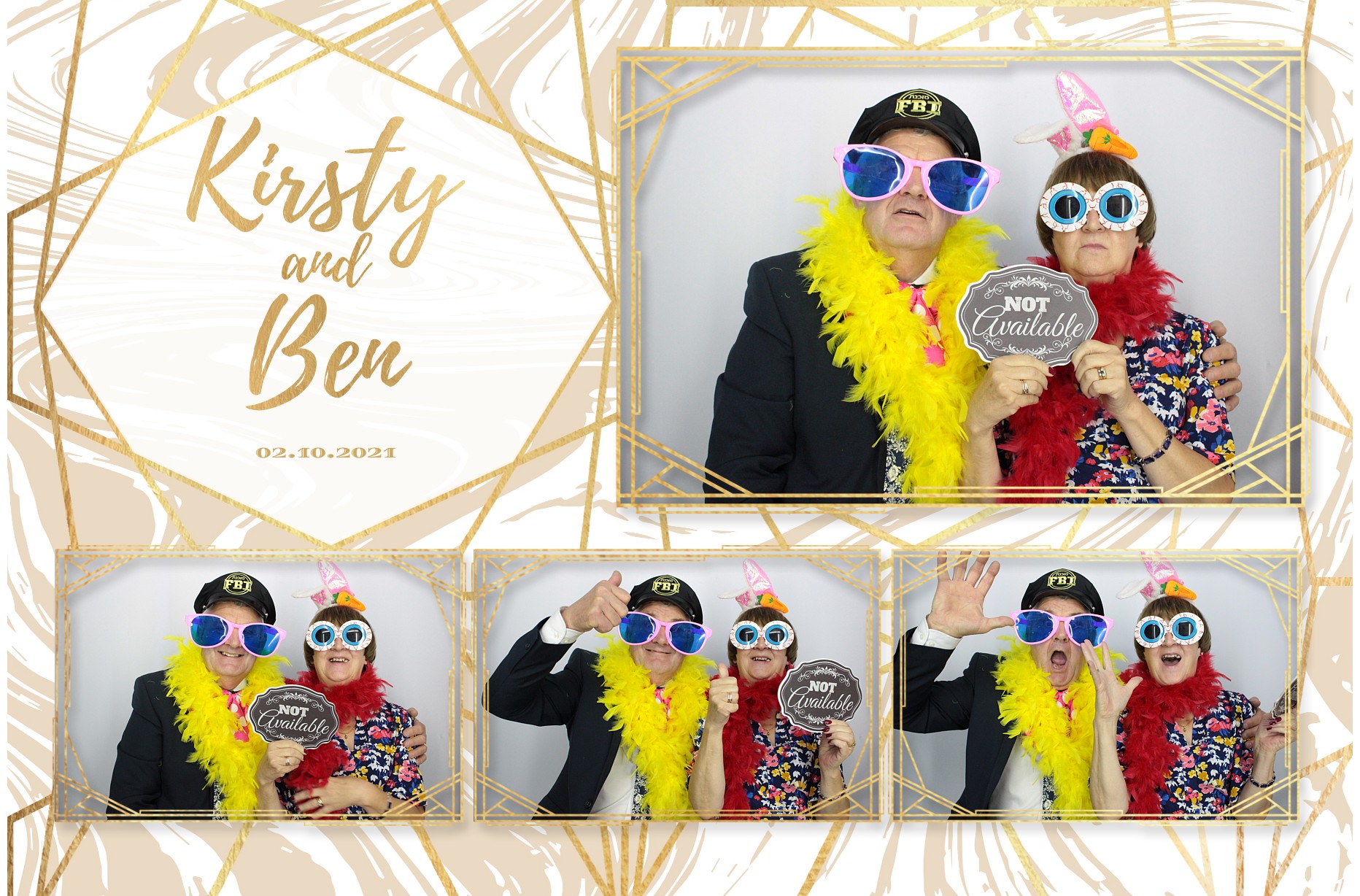 Kirsty and Ben's Wedding  | View more photos from the event at gallery.myphotoboothexperience.co.uk/u/MyPhotoBoothExperienceLtd/Kirsty-and-Bens-Wedding