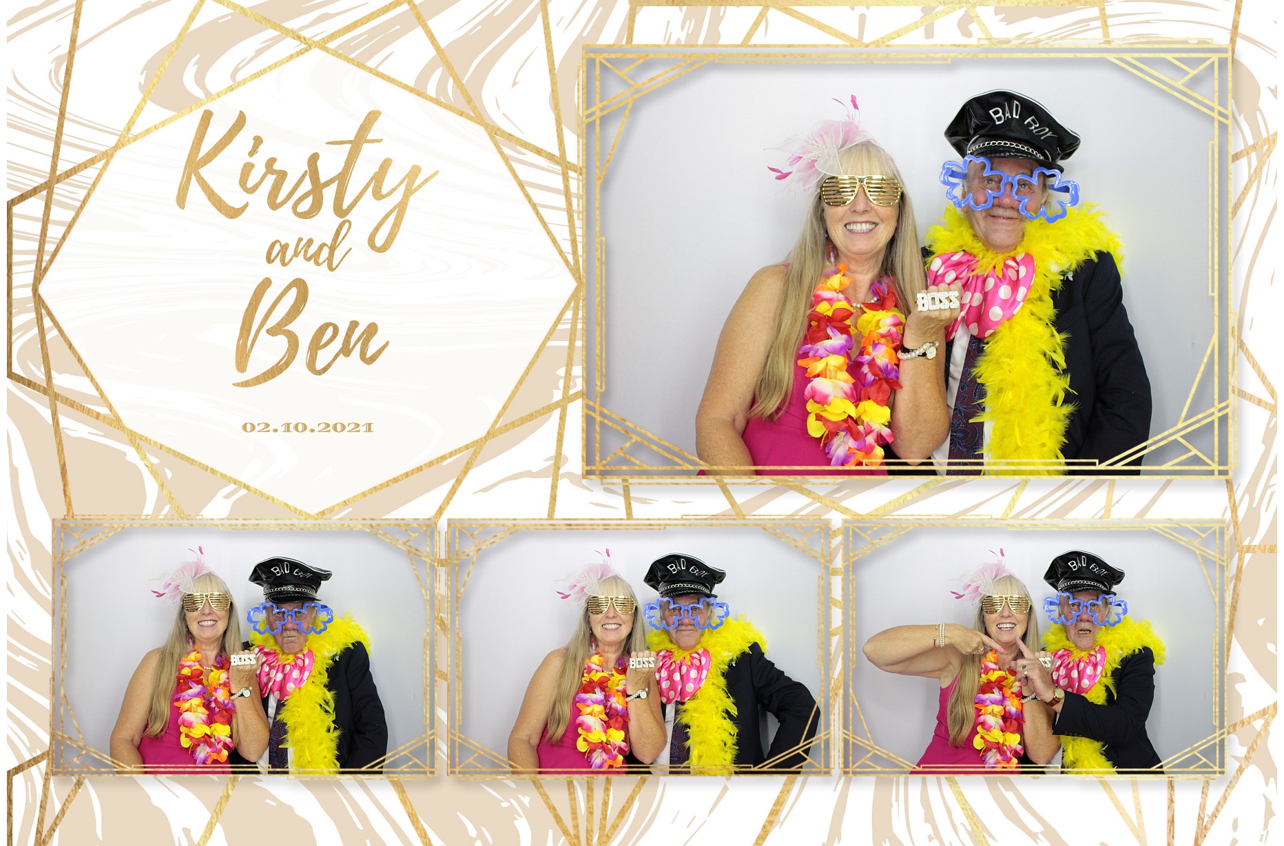 Kirsty and Ben's Wedding  | View more photos from the event at gallery.myphotoboothexperience.co.uk/u/MyPhotoBoothExperienceLtd/Kirsty-and-Bens-Wedding