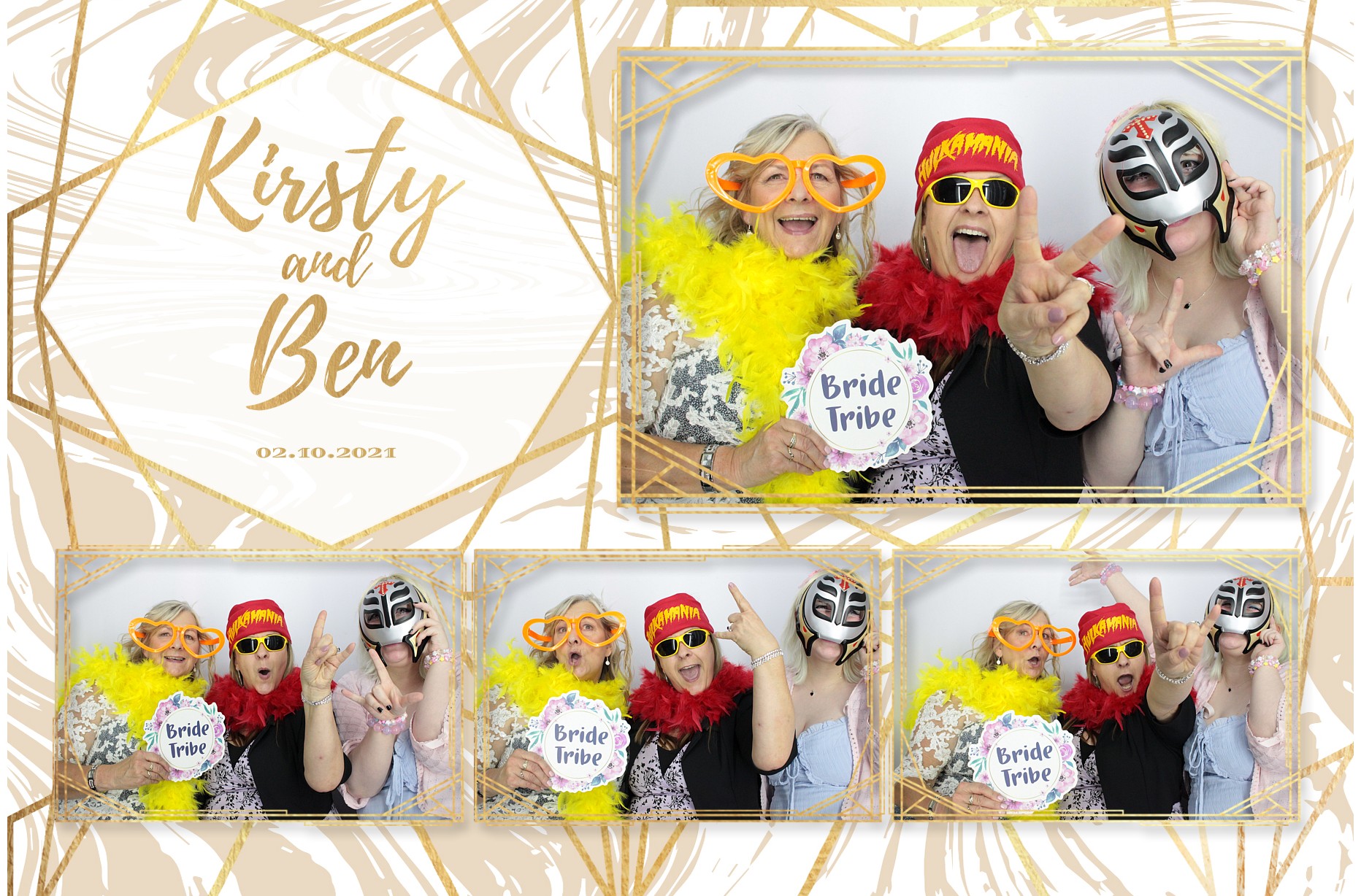 Kirsty and Ben's Wedding  | View more photos from the event at gallery.myphotoboothexperience.co.uk/u/MyPhotoBoothExperienceLtd/Kirsty-and-Bens-Wedding