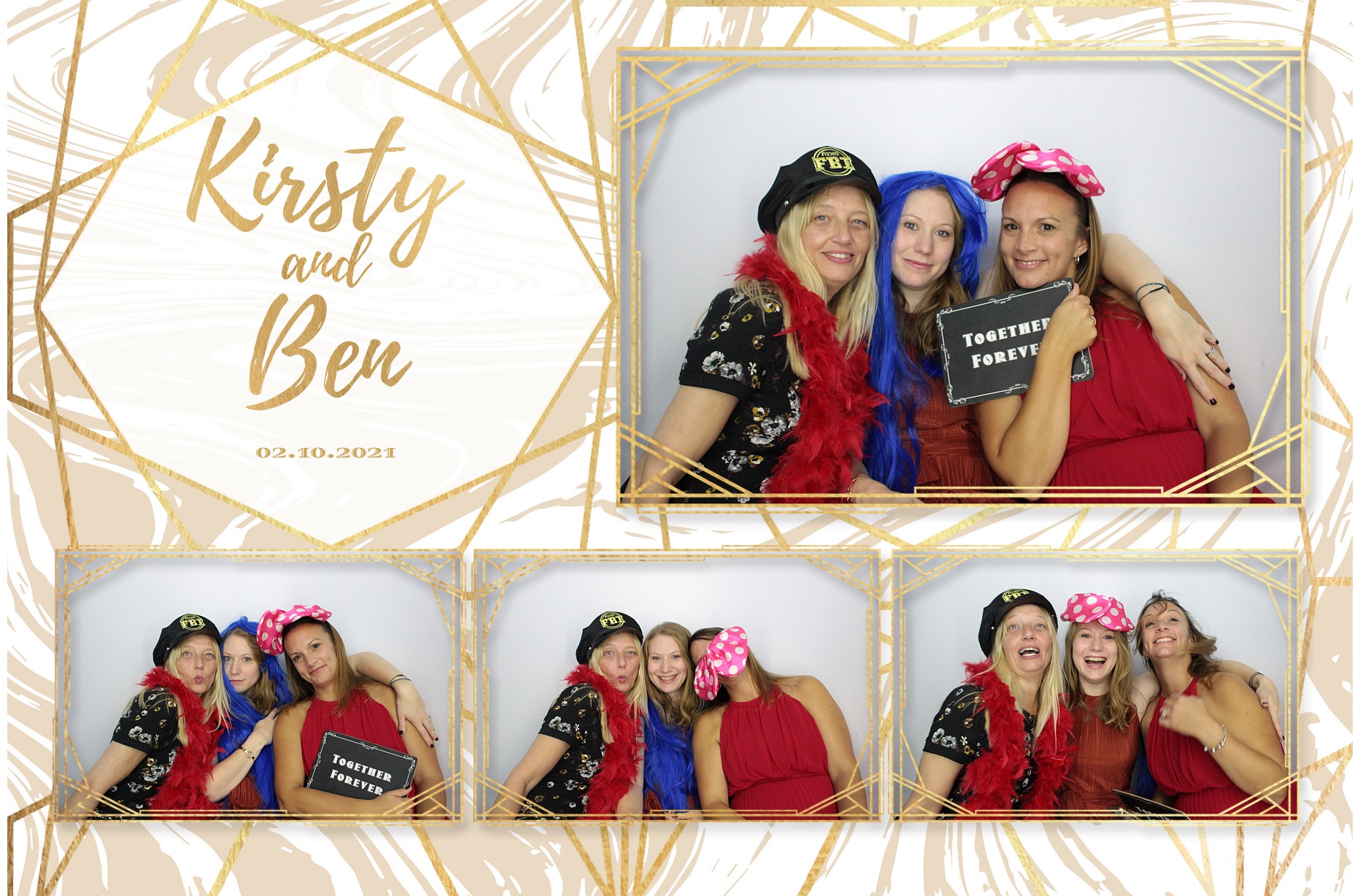 Kirsty and Ben's Wedding  | View more photos from the event at gallery.myphotoboothexperience.co.uk/u/MyPhotoBoothExperienceLtd/Kirsty-and-Bens-Wedding
