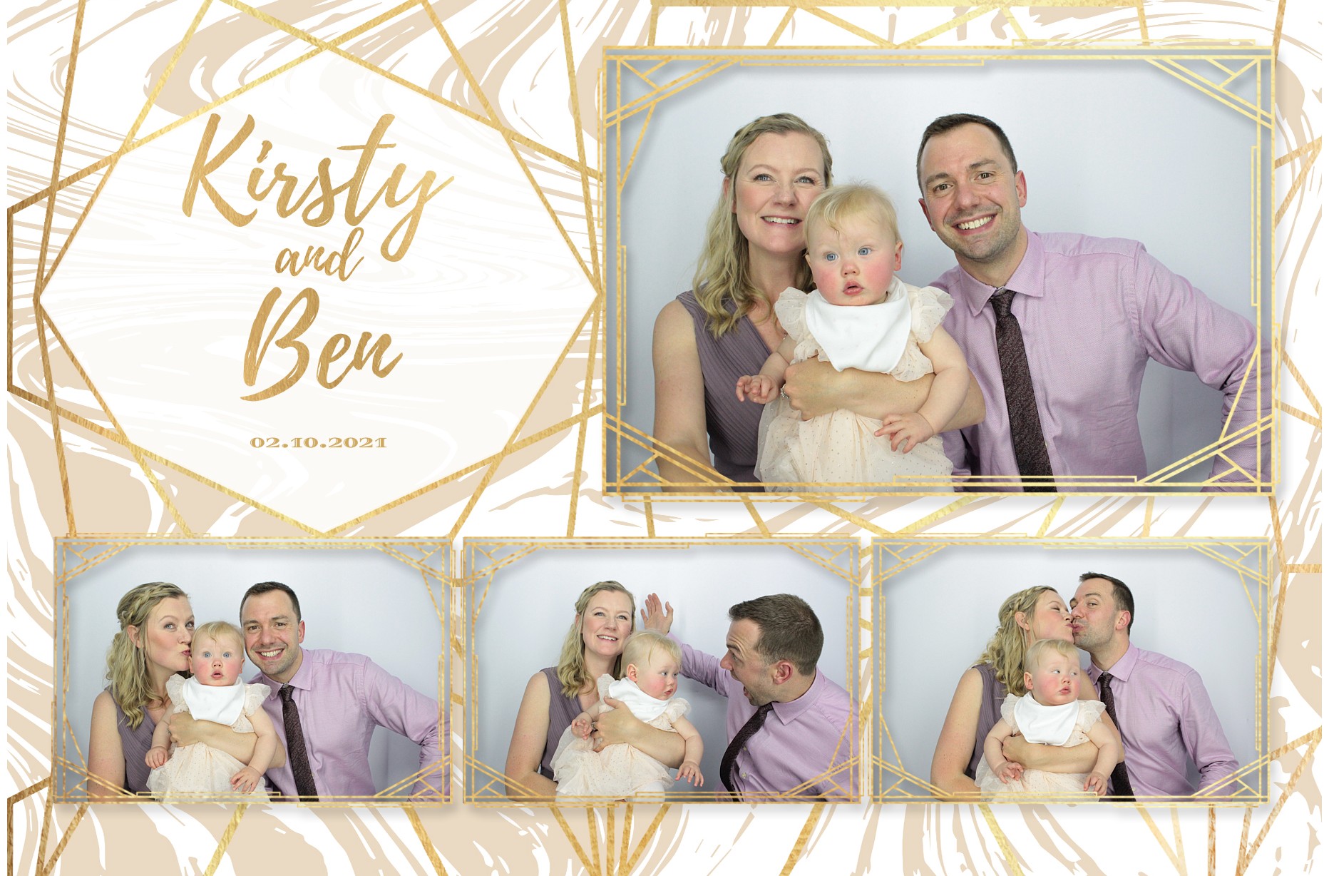 Kirsty and Ben's Wedding  | View more photos from the event at gallery.myphotoboothexperience.co.uk/u/MyPhotoBoothExperienceLtd/Kirsty-and-Bens-Wedding