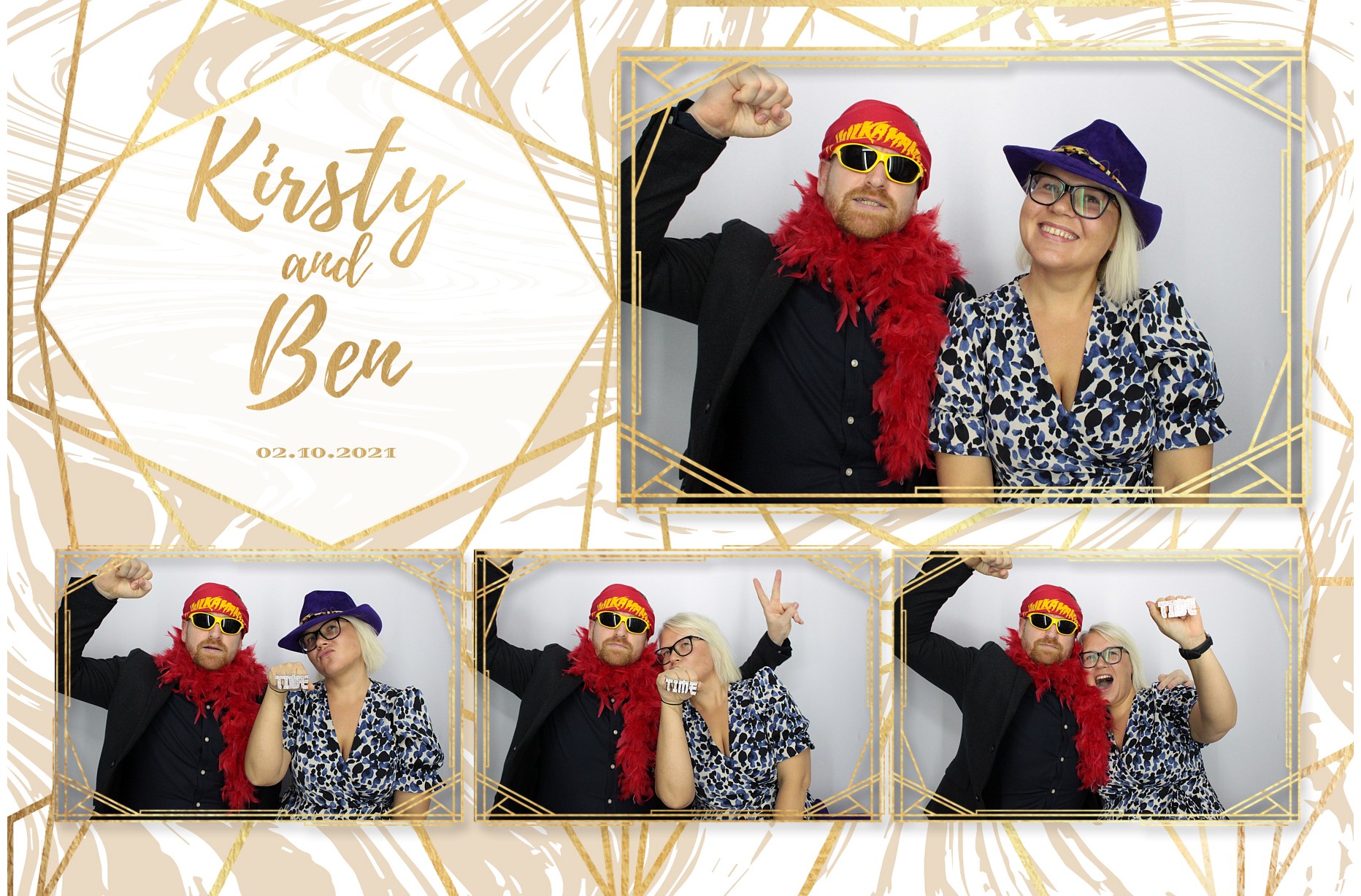 Kirsty and Ben's Wedding  | View more photos from the event at gallery.myphotoboothexperience.co.uk/u/MyPhotoBoothExperienceLtd/Kirsty-and-Bens-Wedding
