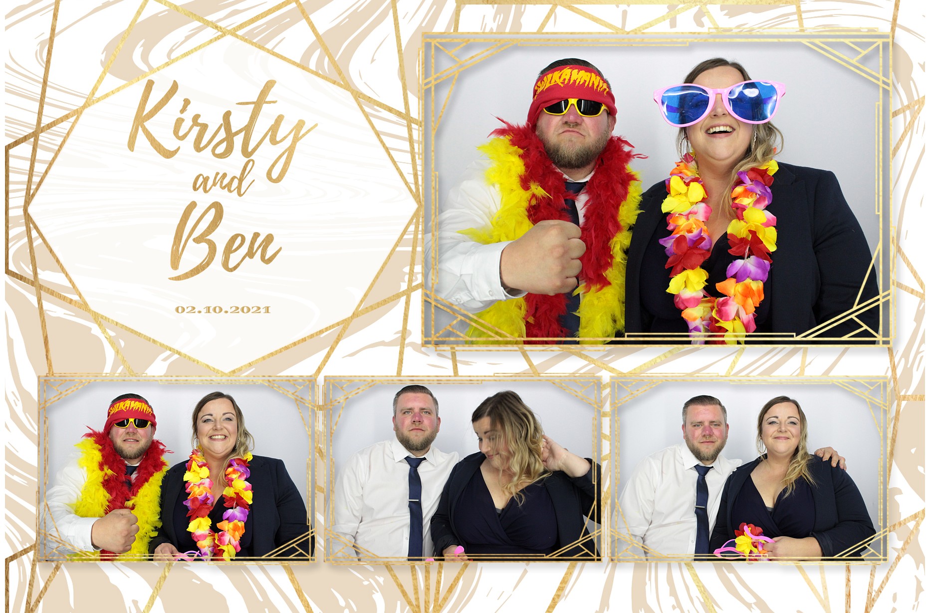 Kirsty and Ben's Wedding  | View more photos from the event at gallery.myphotoboothexperience.co.uk/u/MyPhotoBoothExperienceLtd/Kirsty-and-Bens-Wedding