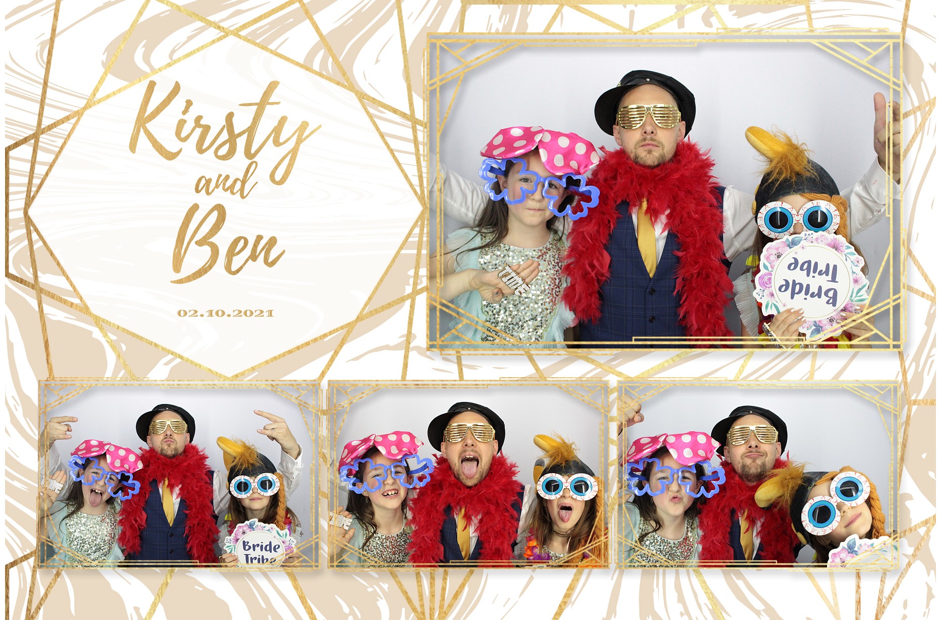 Kirsty and Ben's Wedding  | View more photos from the event at gallery.myphotoboothexperience.co.uk/u/MyPhotoBoothExperienceLtd/Kirsty-and-Bens-Wedding
