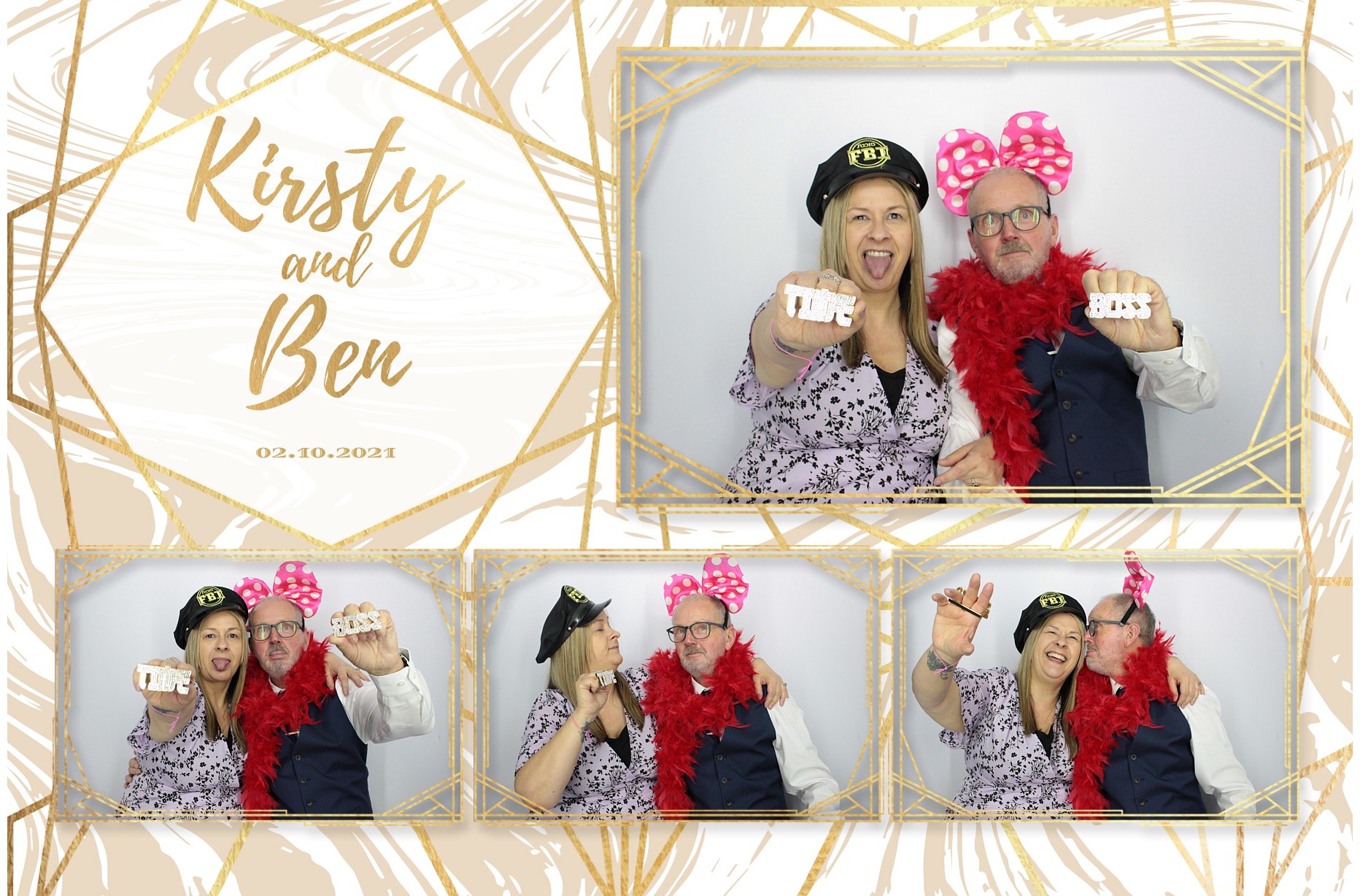 Kirsty and Ben's Wedding  | View more photos from the event at gallery.myphotoboothexperience.co.uk/u/MyPhotoBoothExperienceLtd/Kirsty-and-Bens-Wedding