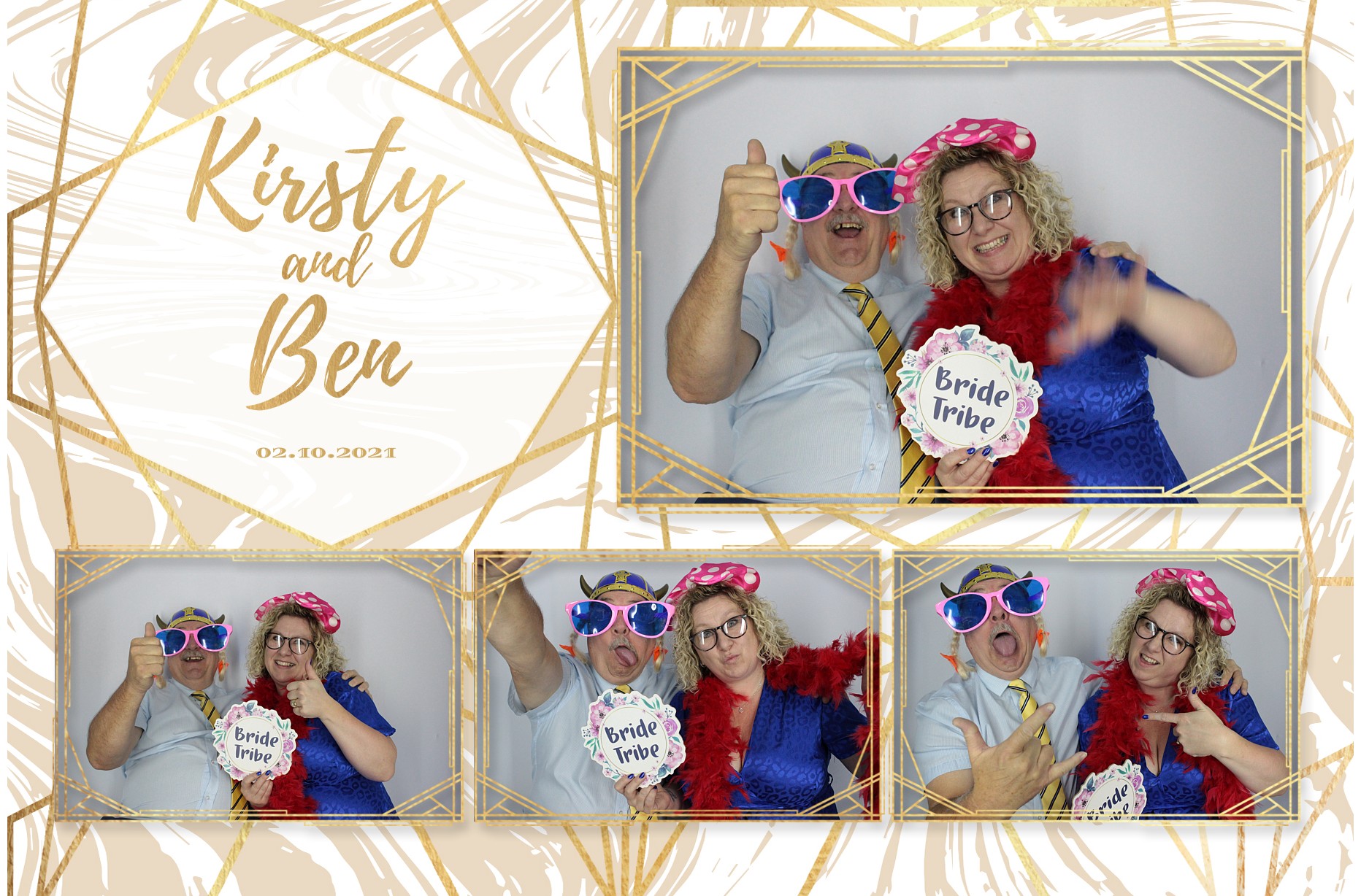 Kirsty and Ben's Wedding  | View more photos from the event at gallery.myphotoboothexperience.co.uk/u/MyPhotoBoothExperienceLtd/Kirsty-and-Bens-Wedding
