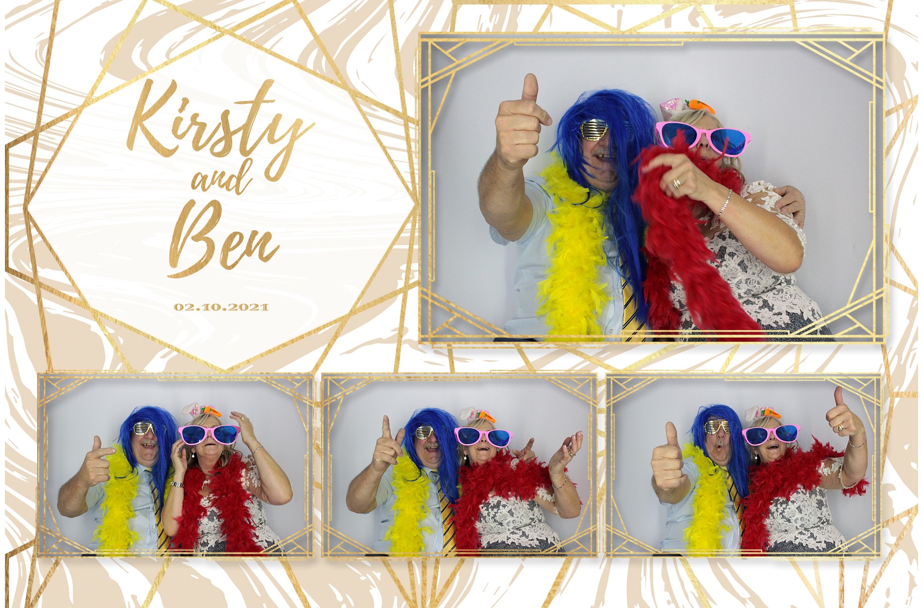 Kirsty and Ben's Wedding  | View more photos from the event at gallery.myphotoboothexperience.co.uk/u/MyPhotoBoothExperienceLtd/Kirsty-and-Bens-Wedding