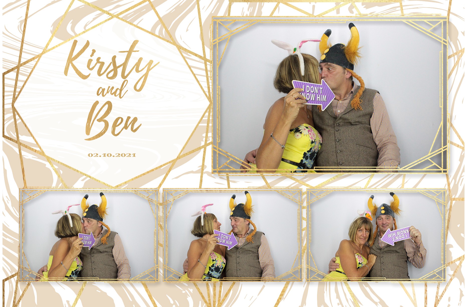 Kirsty and Ben's Wedding  | View more photos from the event at gallery.myphotoboothexperience.co.uk/u/MyPhotoBoothExperienceLtd/Kirsty-and-Bens-Wedding