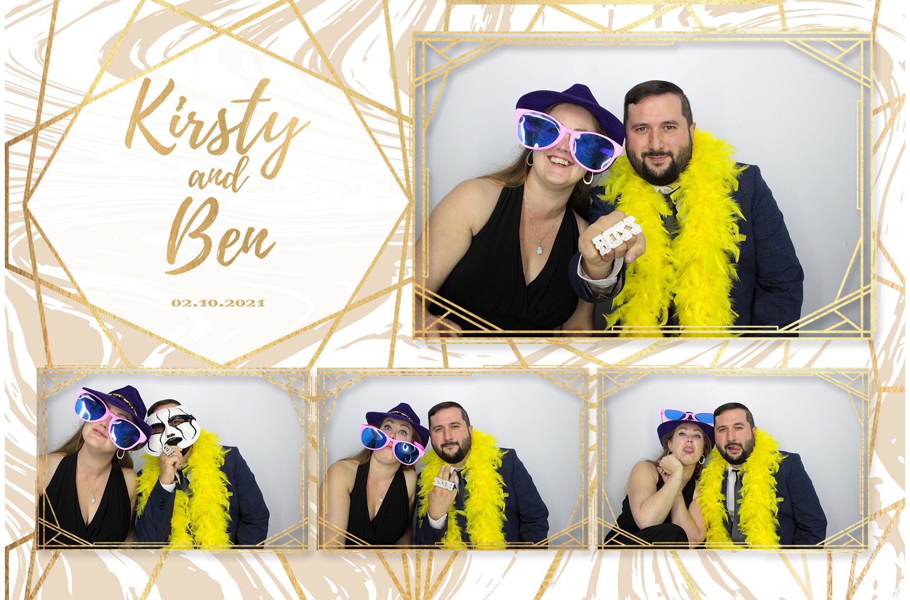 Kirsty and Ben's Wedding  | View more photos from the event at gallery.myphotoboothexperience.co.uk/u/MyPhotoBoothExperienceLtd/Kirsty-and-Bens-Wedding