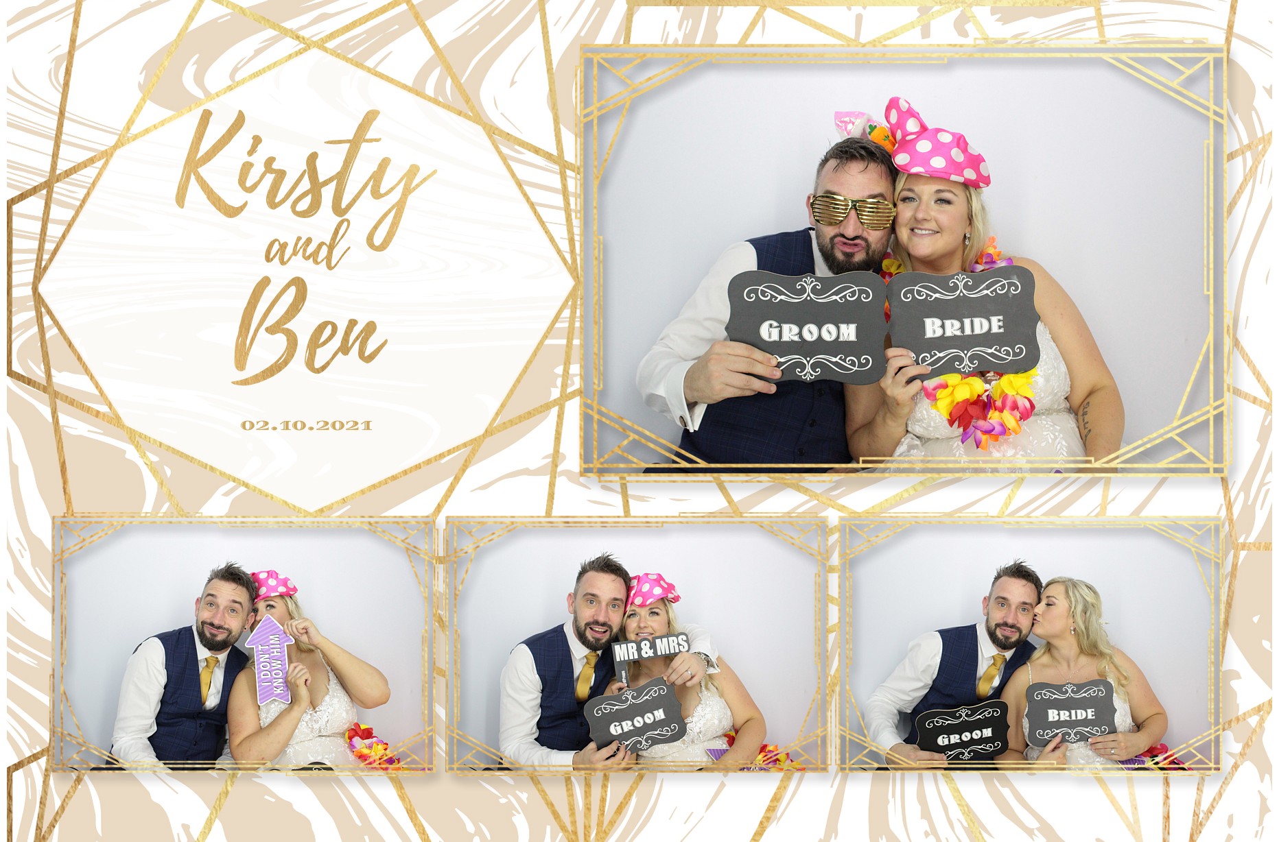 Kirsty and Ben's Wedding  | View more photos from the event at gallery.myphotoboothexperience.co.uk/u/MyPhotoBoothExperienceLtd/Kirsty-and-Bens-Wedding